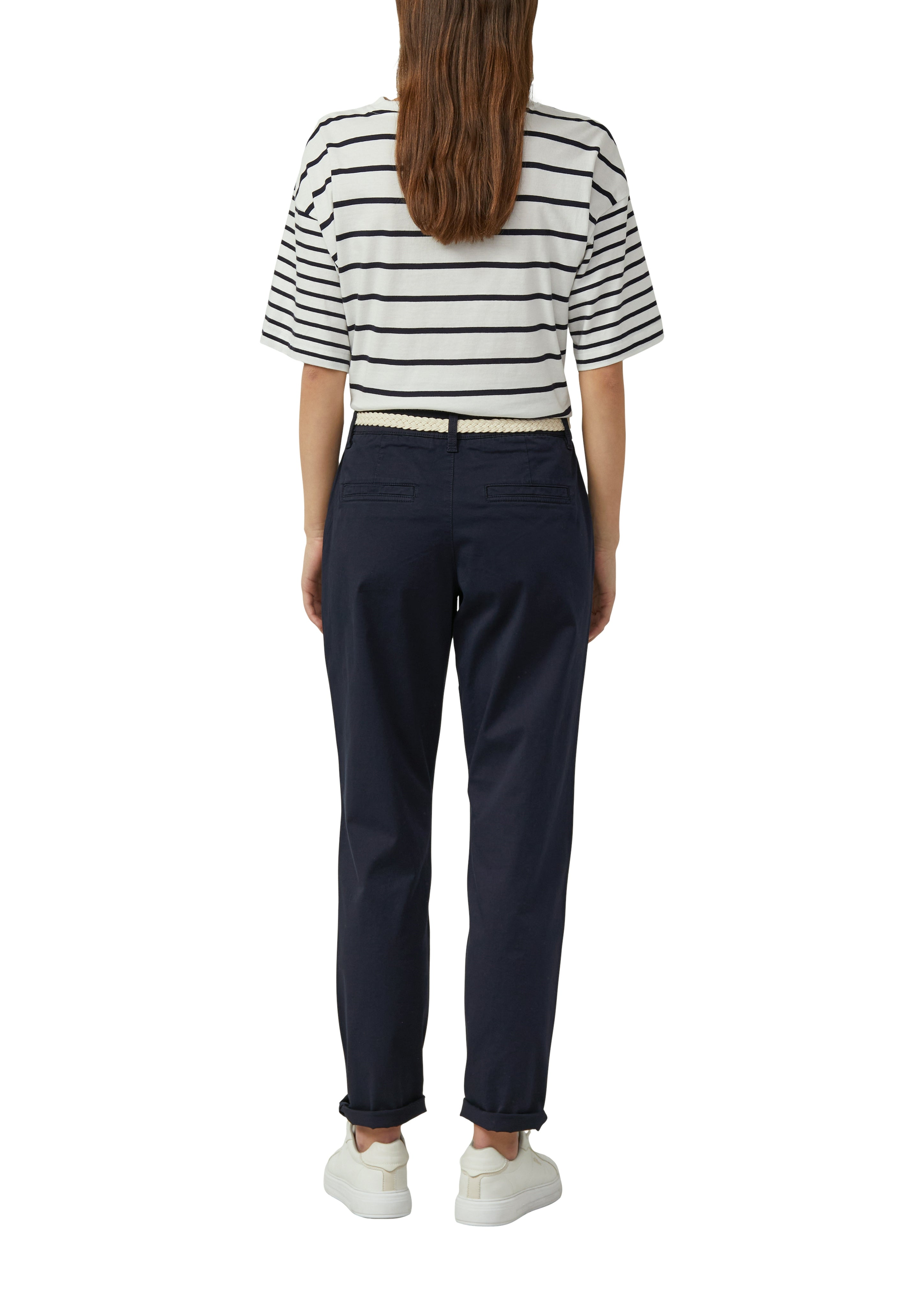 S. Oliver red Damen Hosen Blue