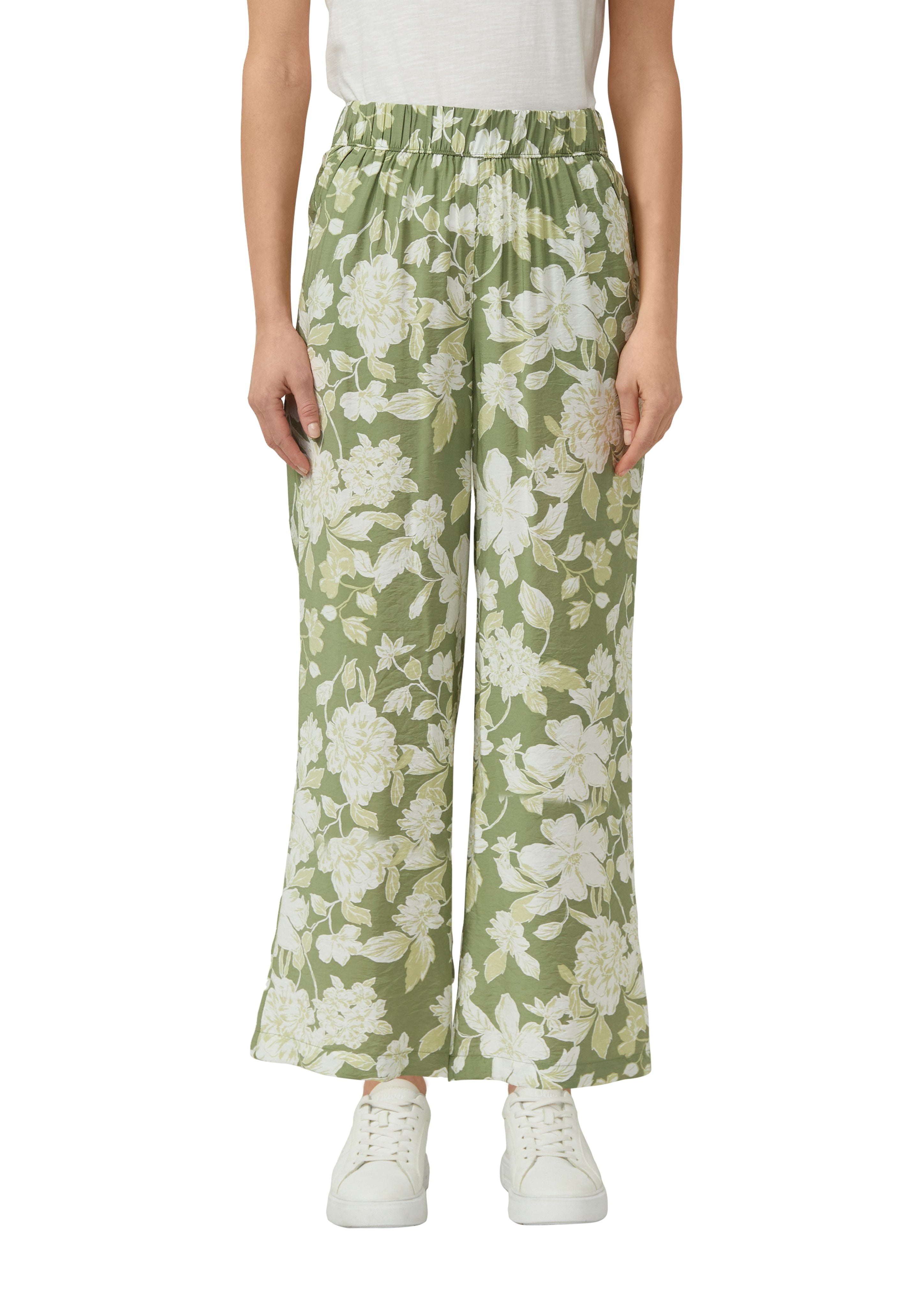 S. Oliver red Damen Hosen Green