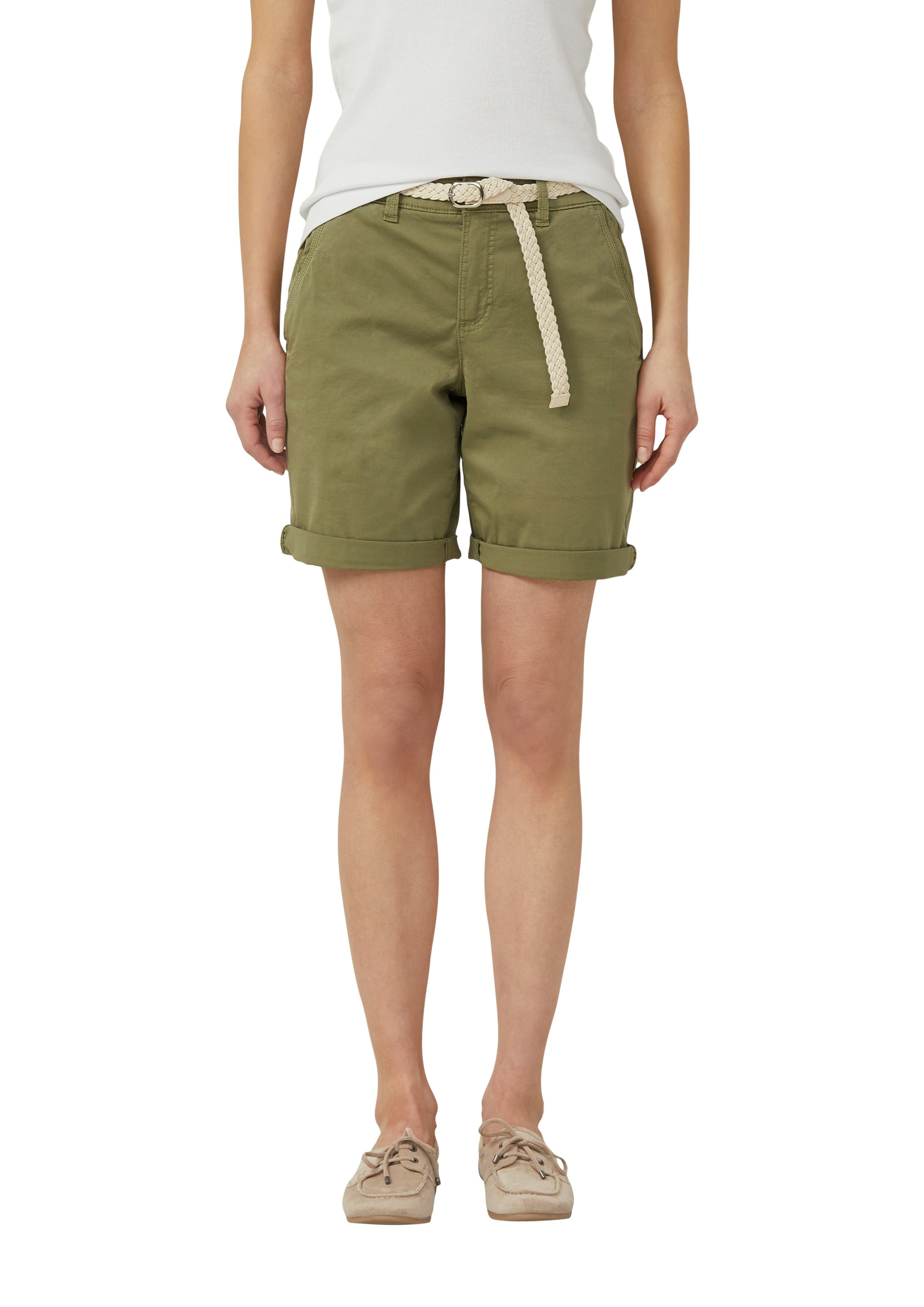 S. Oliver red Damen Shorts Green