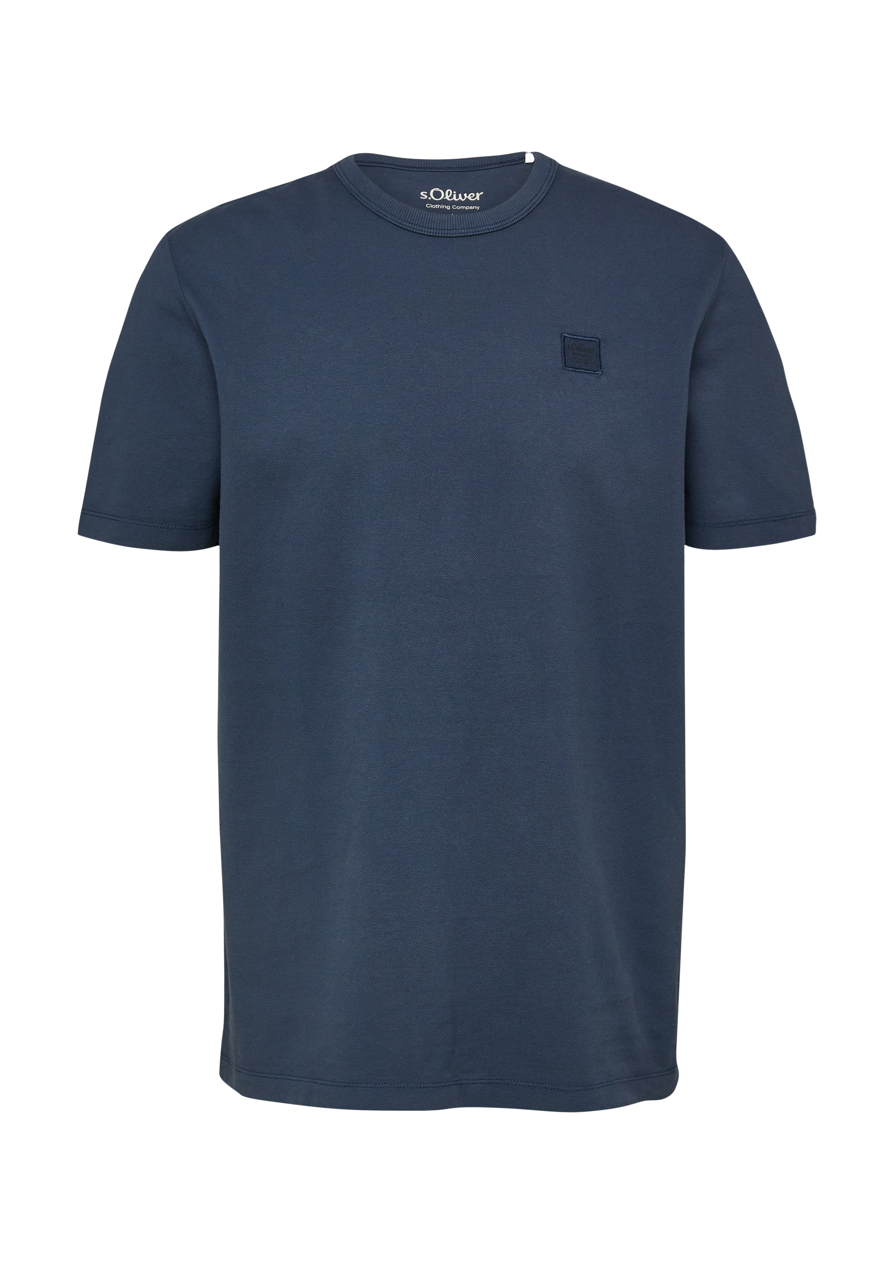 S. Oliver red Herren T-Shirts kurz Blue