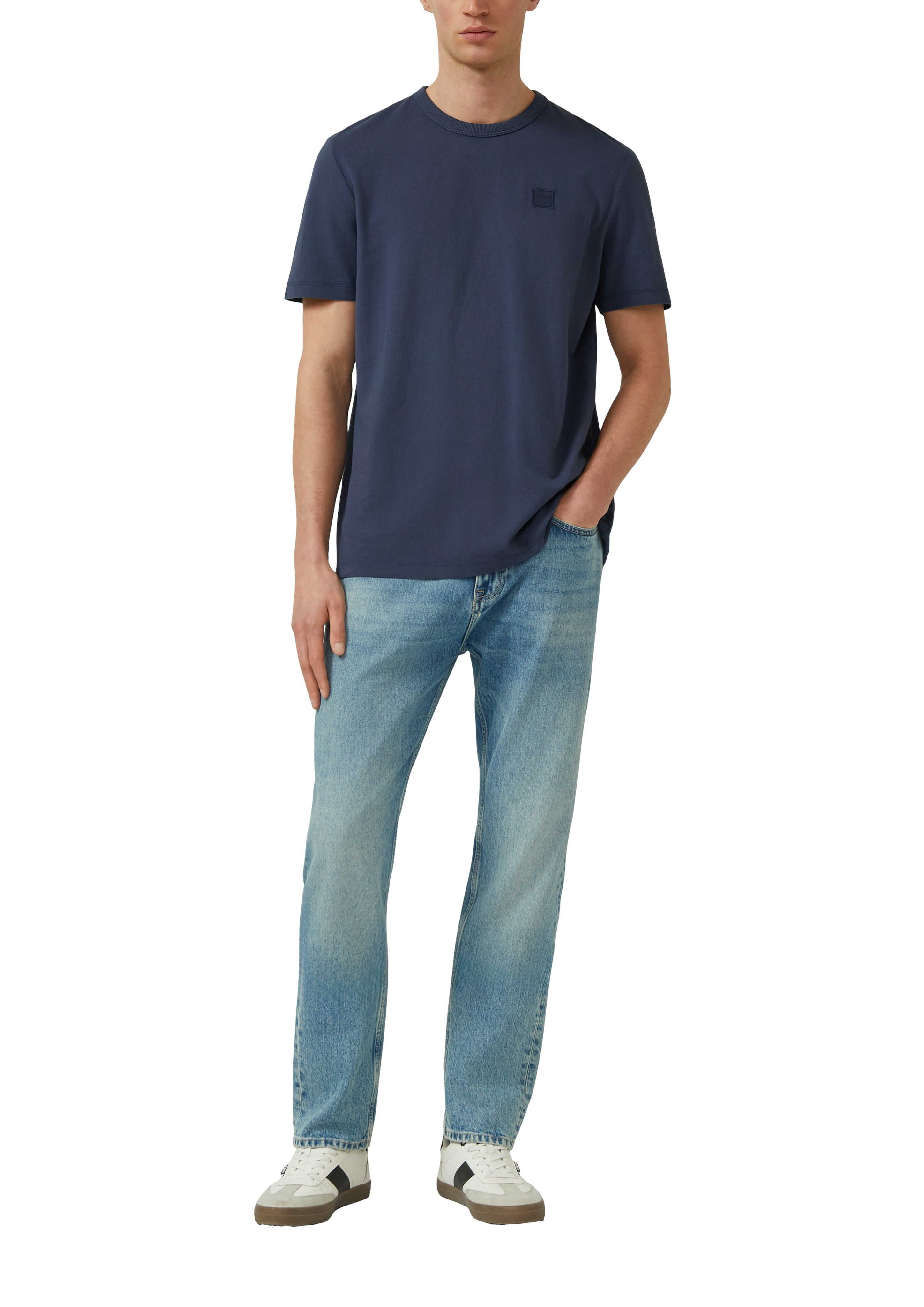 S. Oliver red Herren T-Shirts kurz Blue