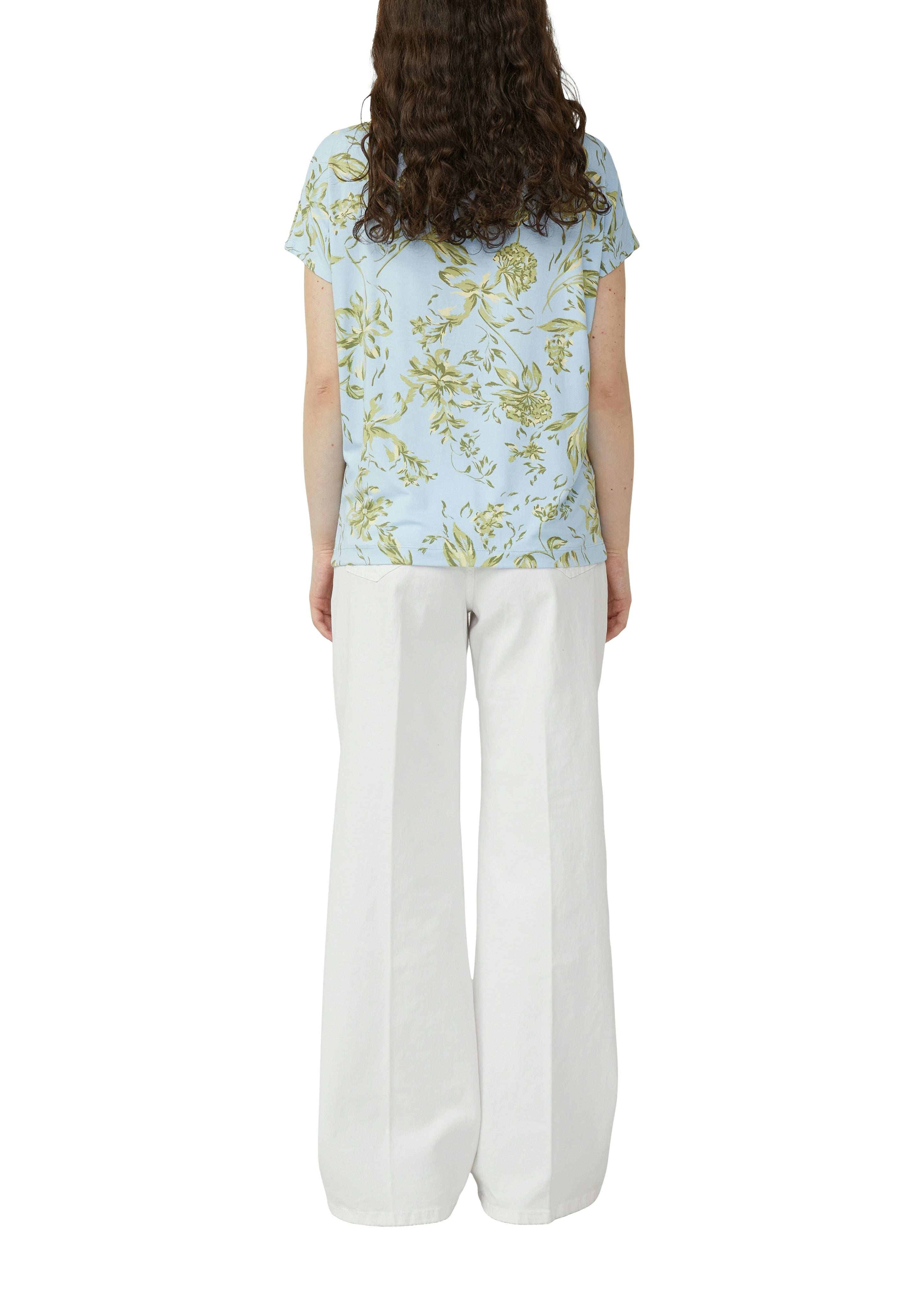 S. Oliver red Damen T-Shirts Blue