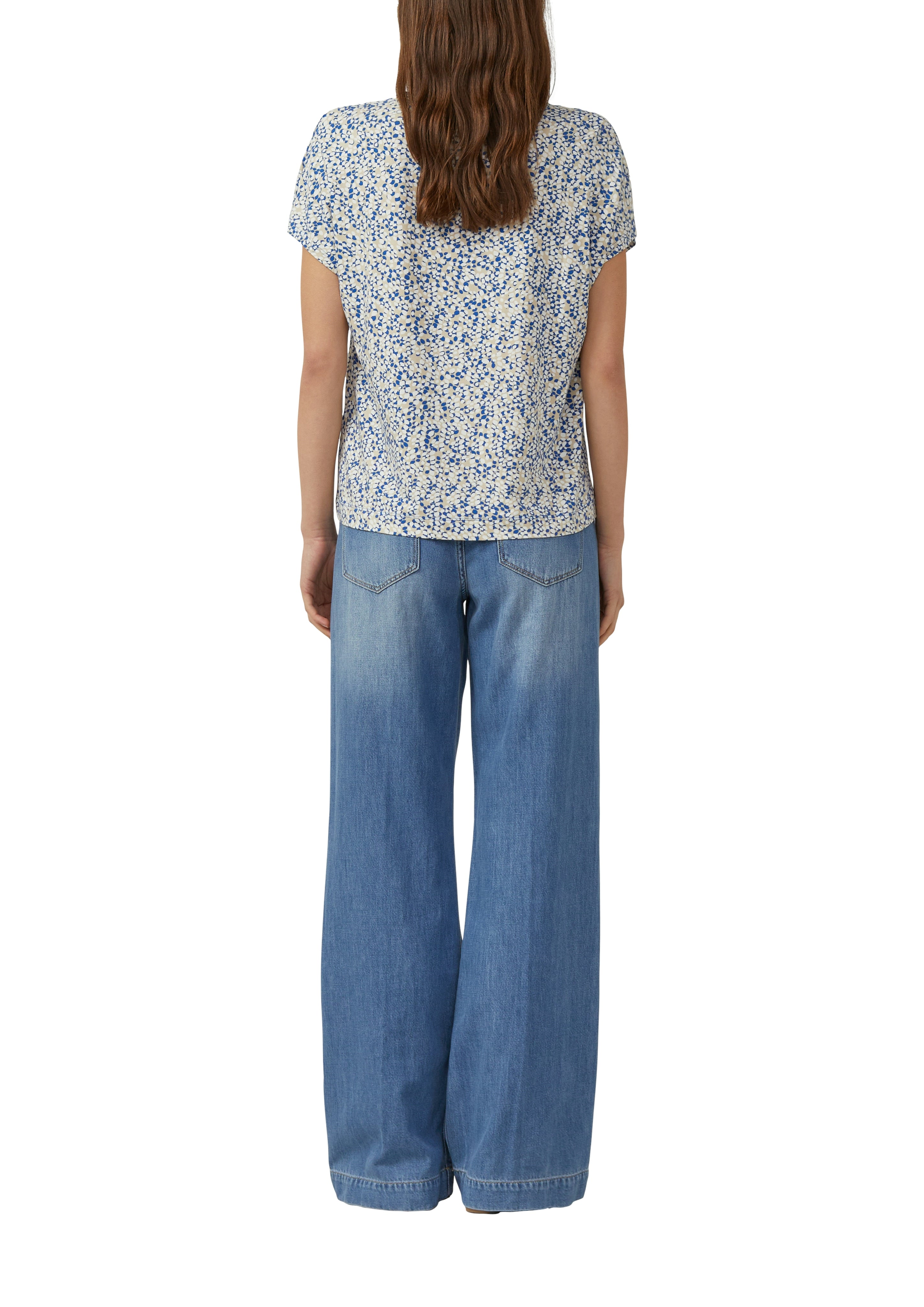 S. Oliver red Damen T-Shirts Blue