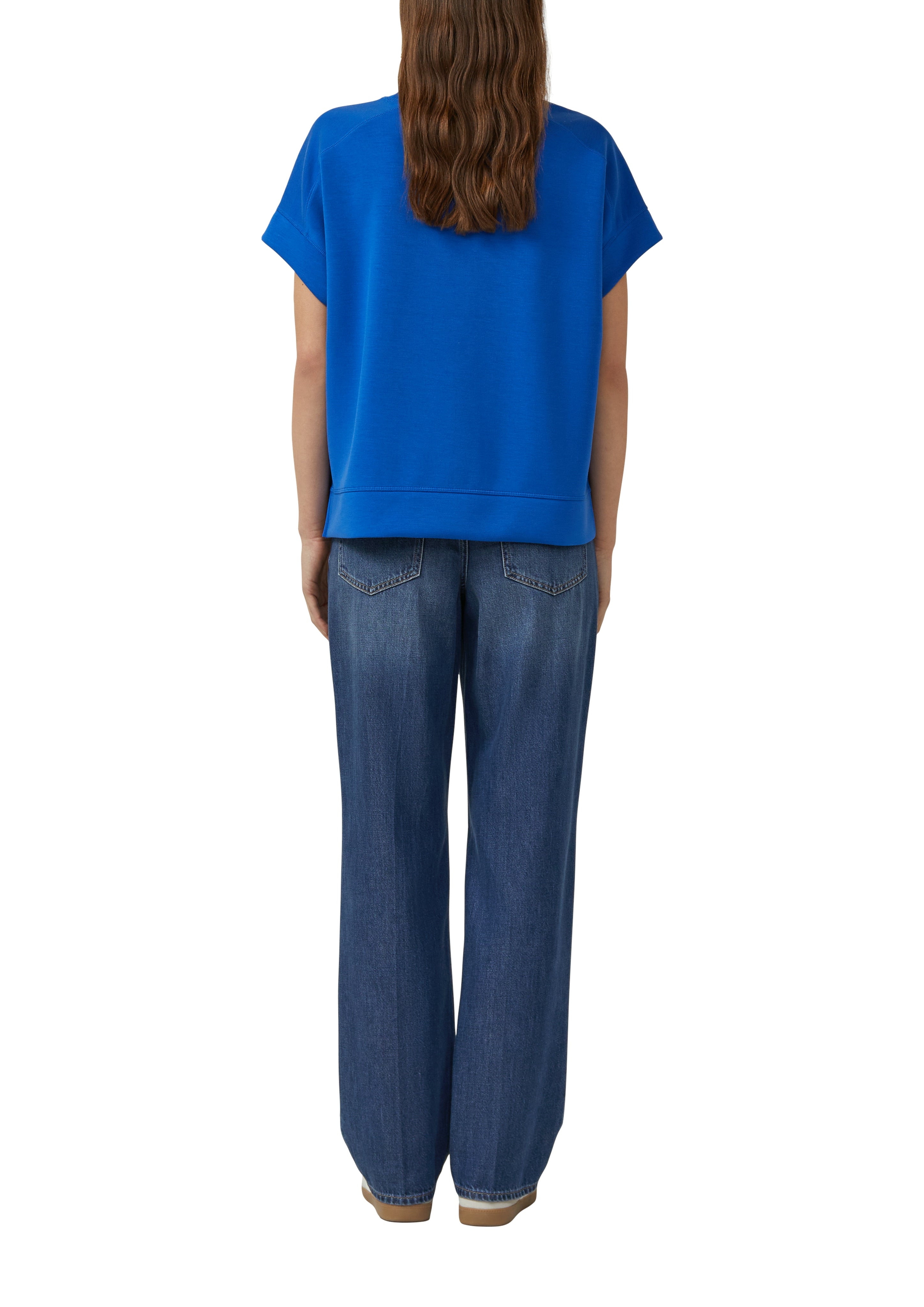 S. Oliver red Damen Sweatshirts Blue
