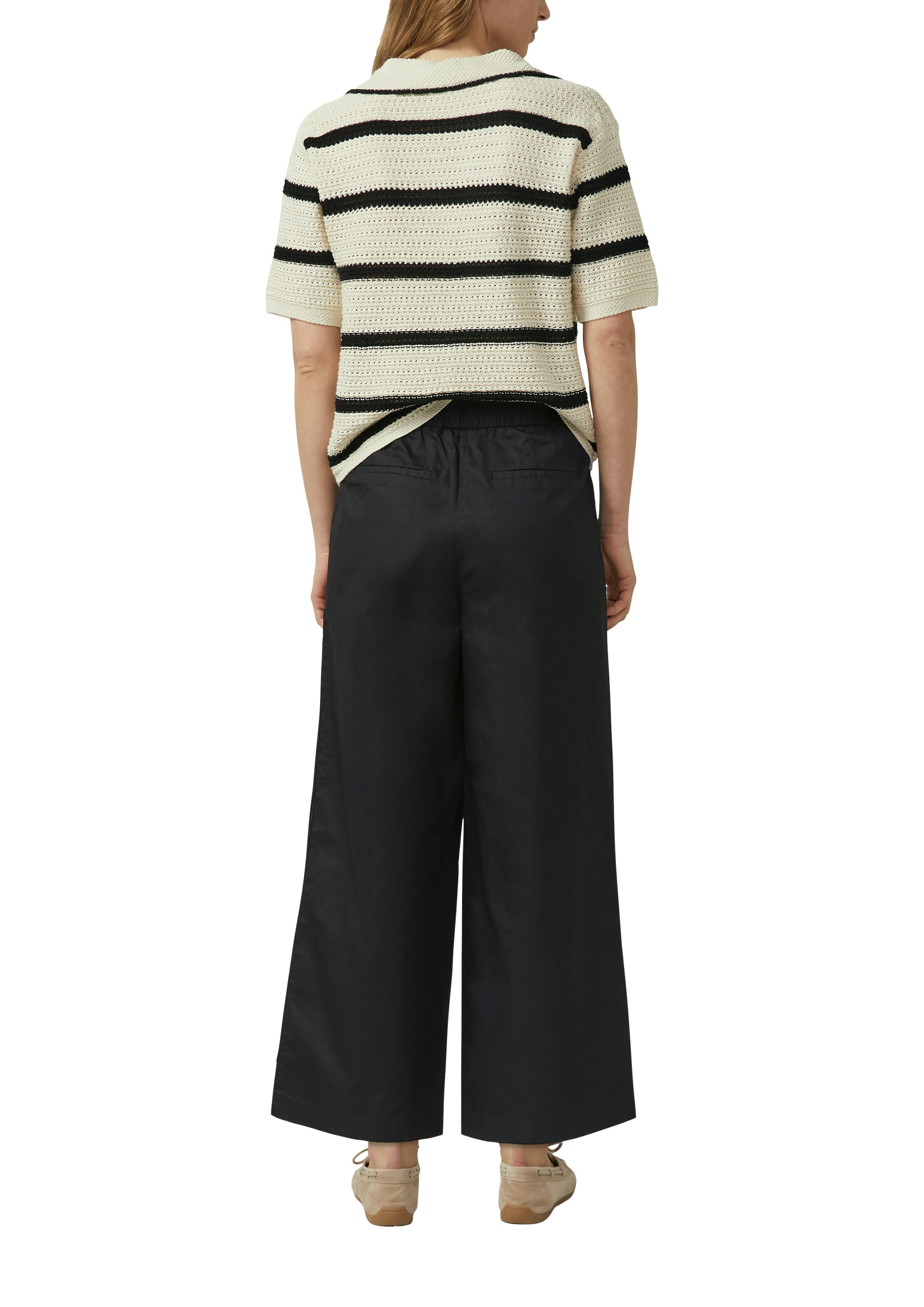 S. Oliver red Damen Shorts Grey/Black
