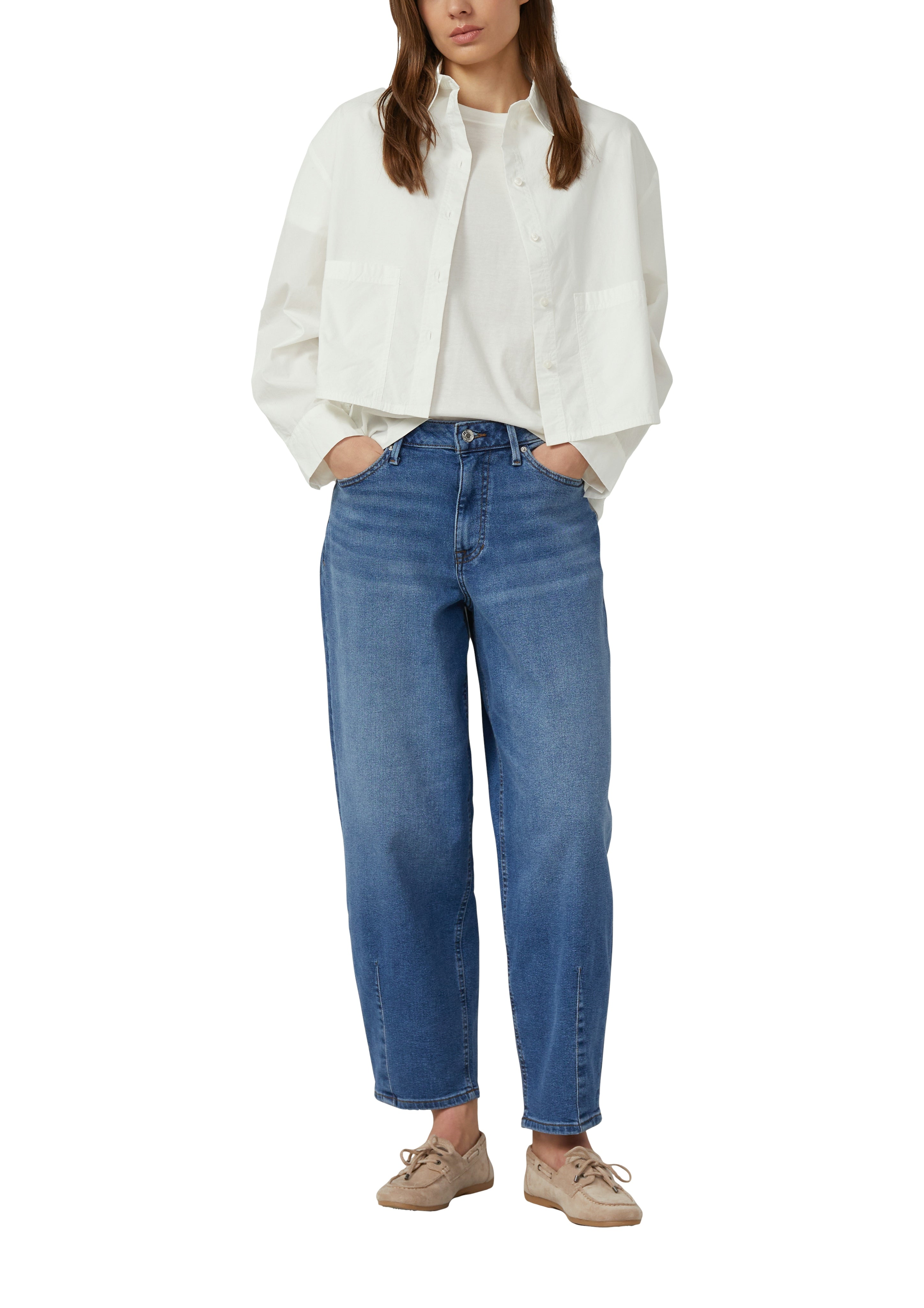 S. Oliver red Damen Jeans Z Blue