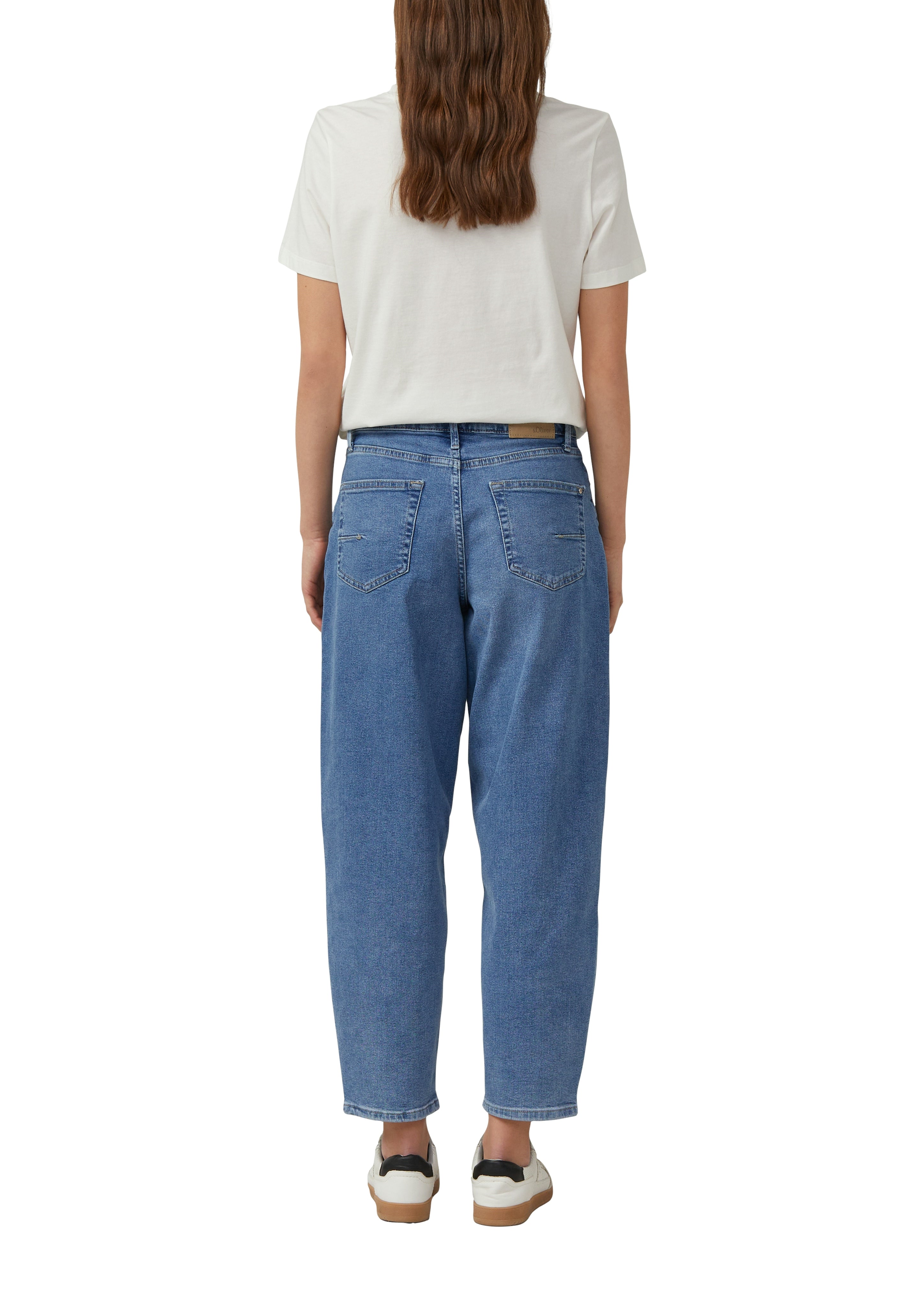 S. Oliver red Damen Jeans Z Blue