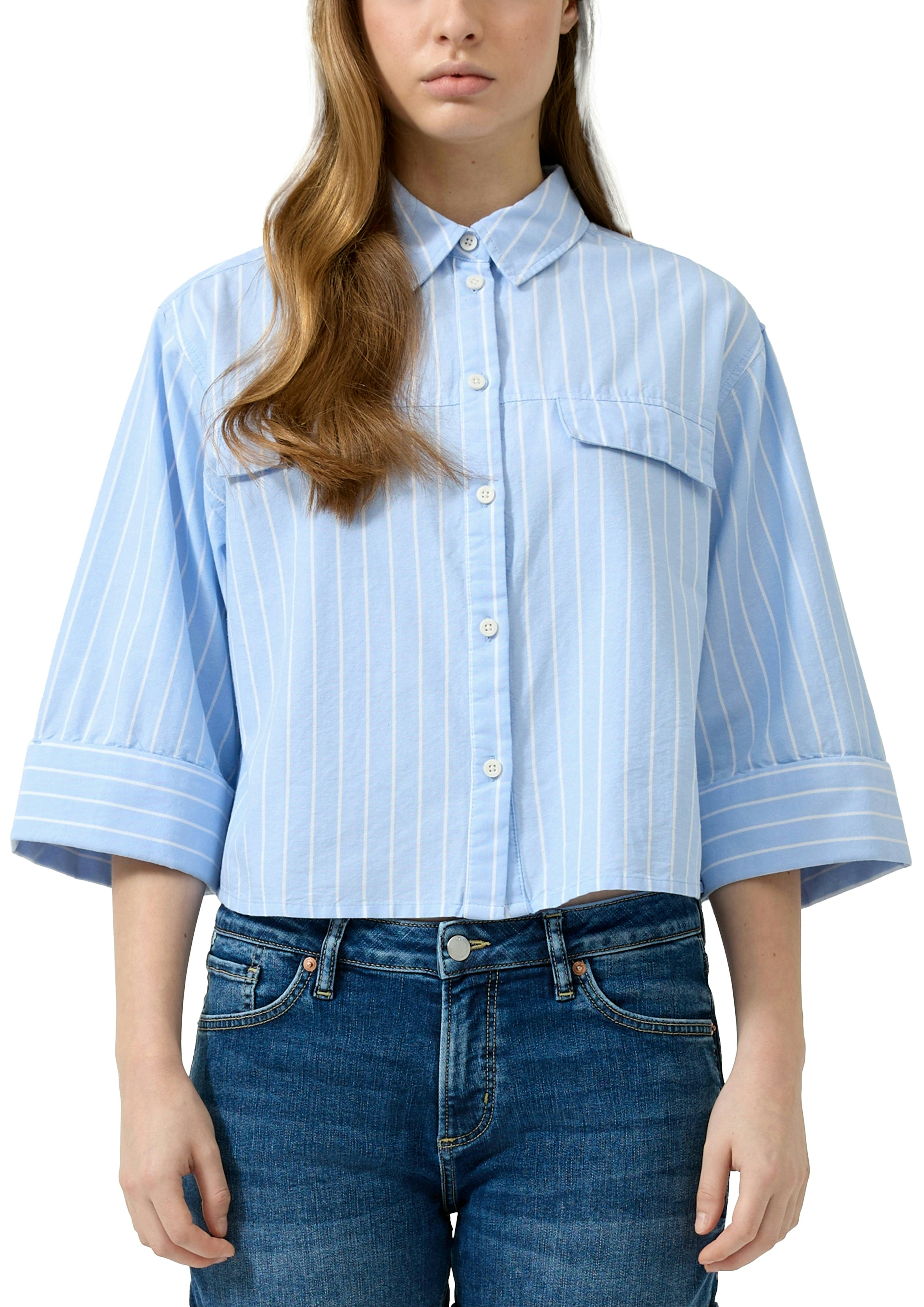 QS by S.Oliver Damen Blusen Blue