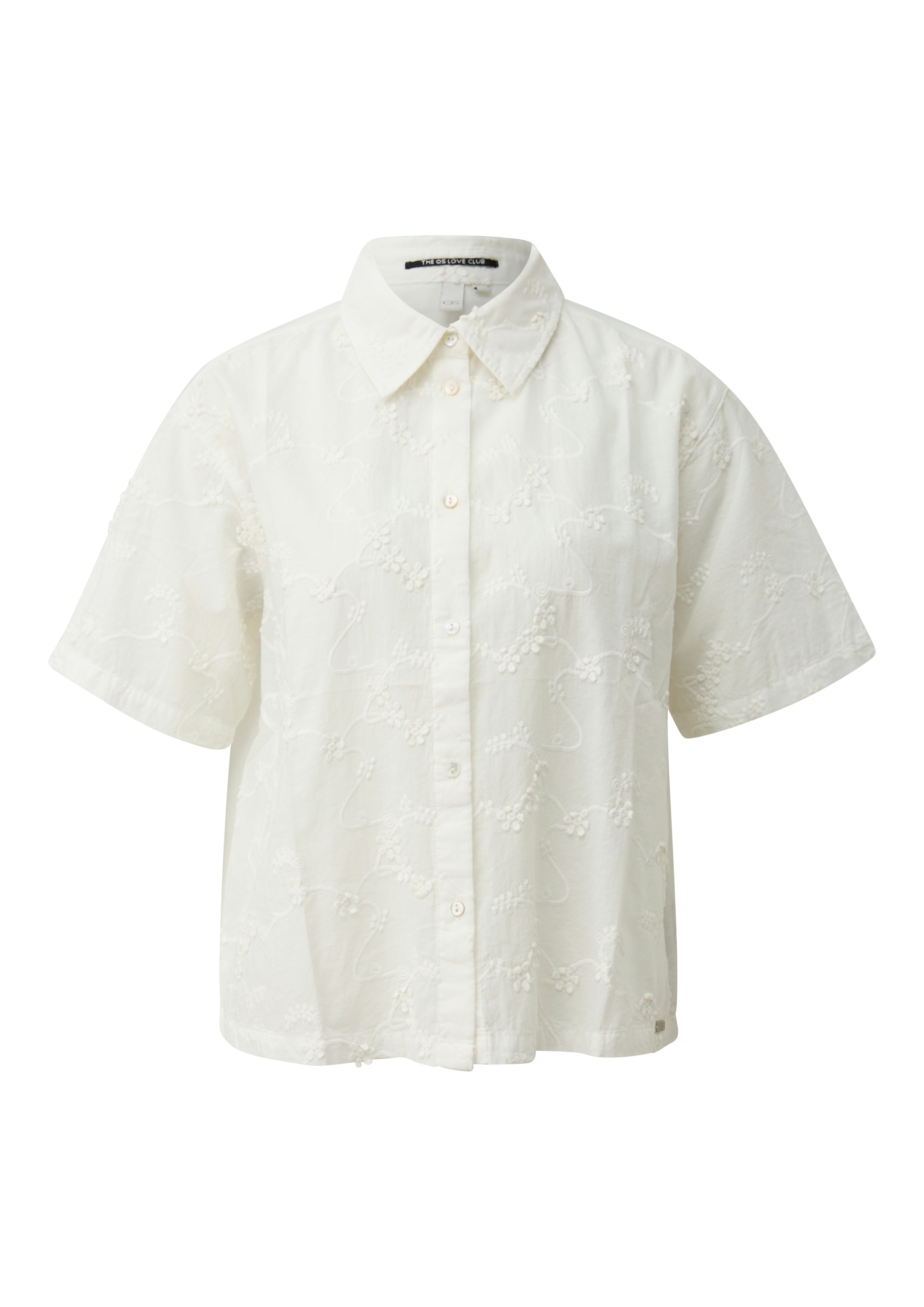 QS by S.Oliver Damen Blusen White