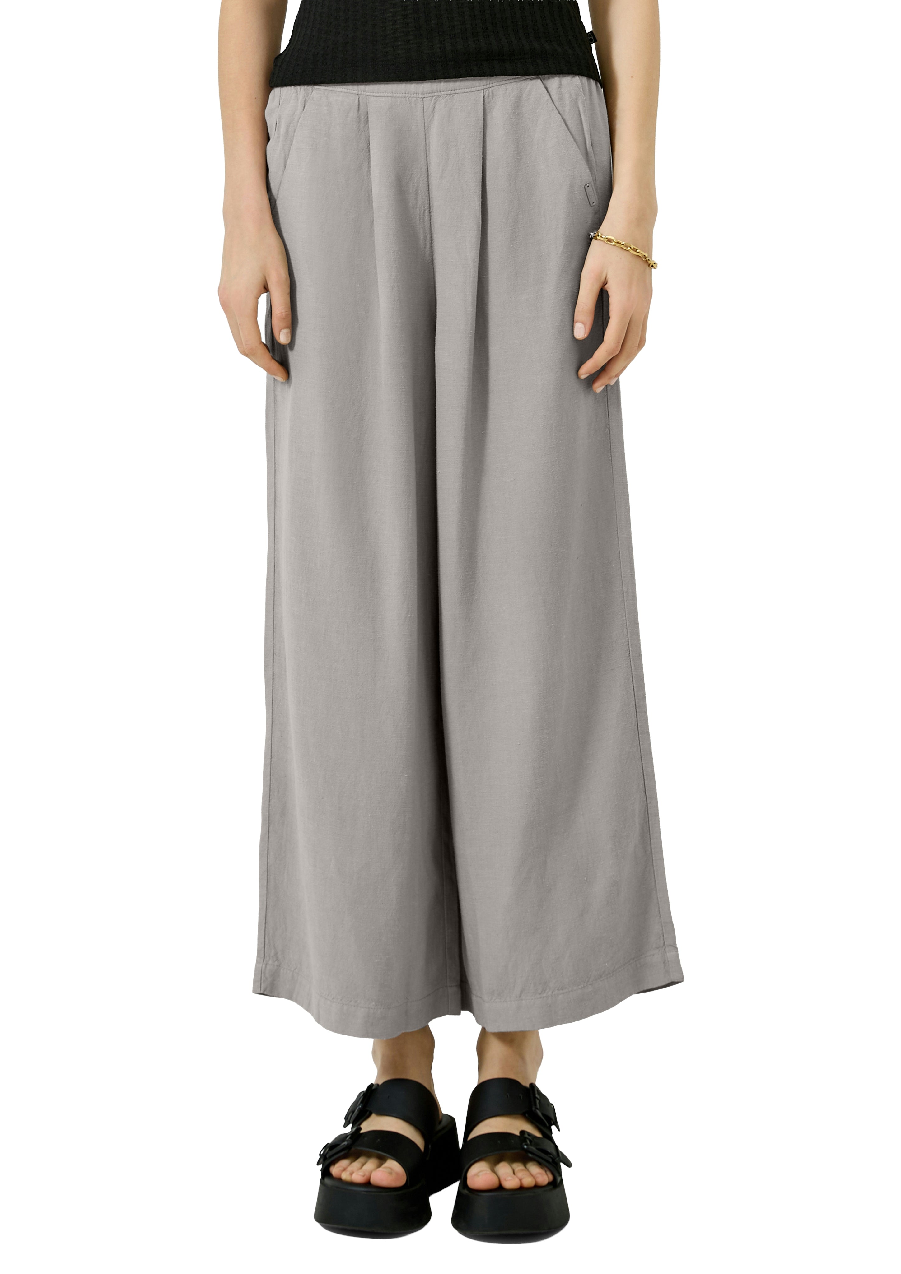 QS by S.Oliver Damen Shorts Grey/Black