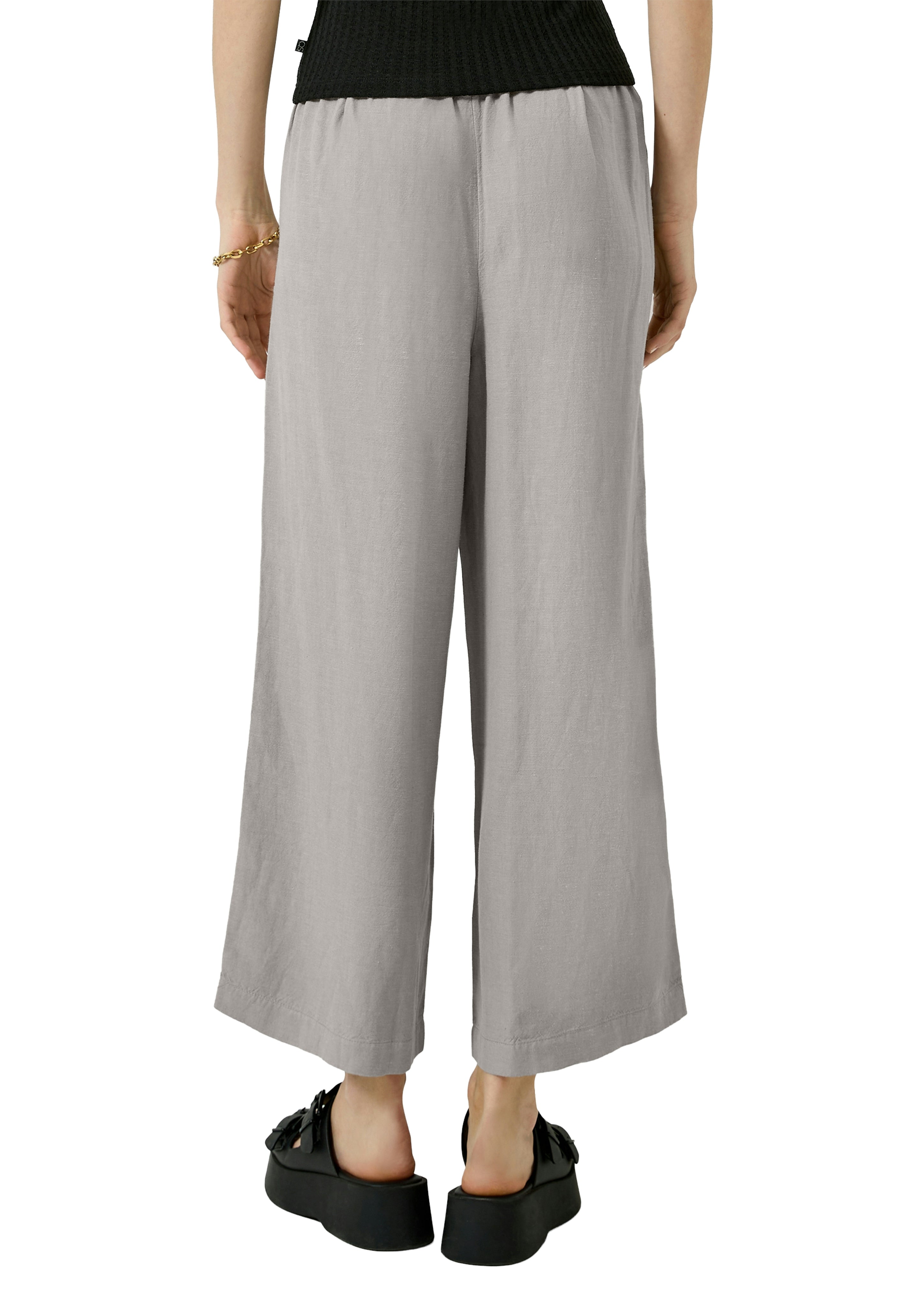 QS by S.Oliver Damen Shorts Grey/Black
