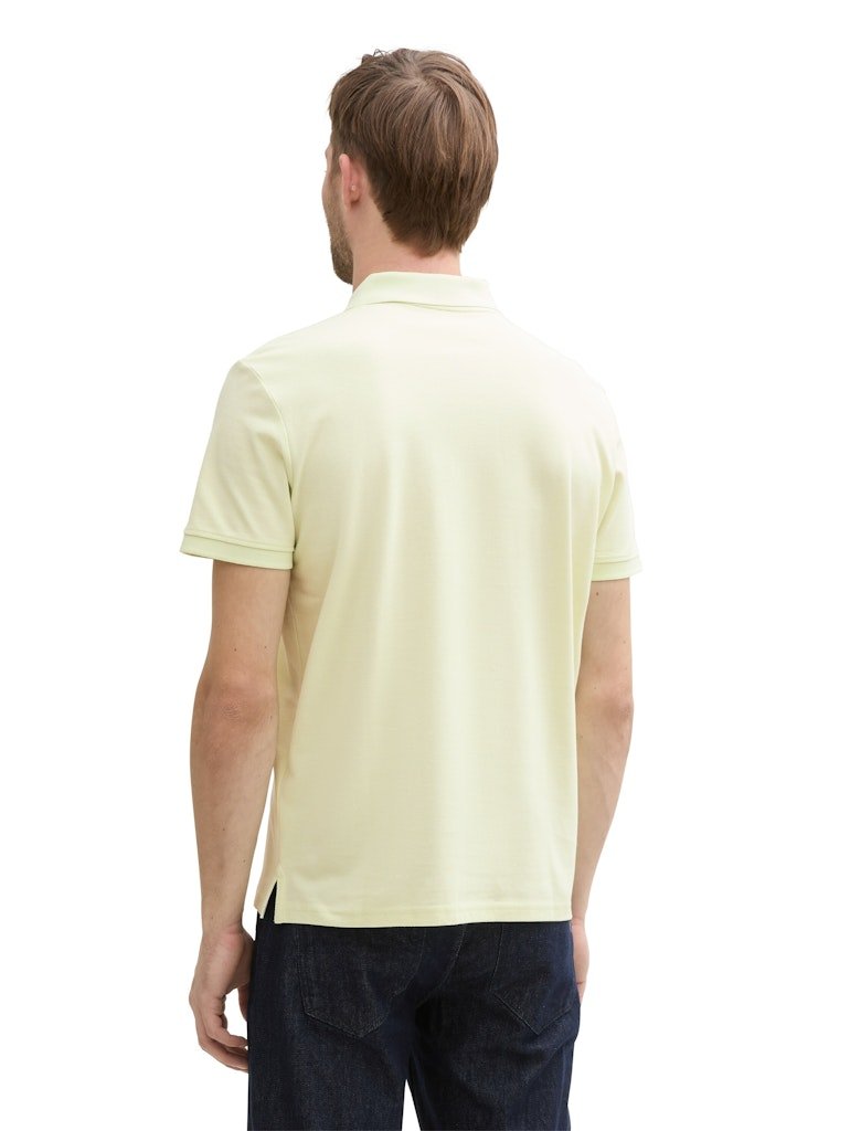 Tom Tailor Herren Polo-Shirts Lime Cream Gree