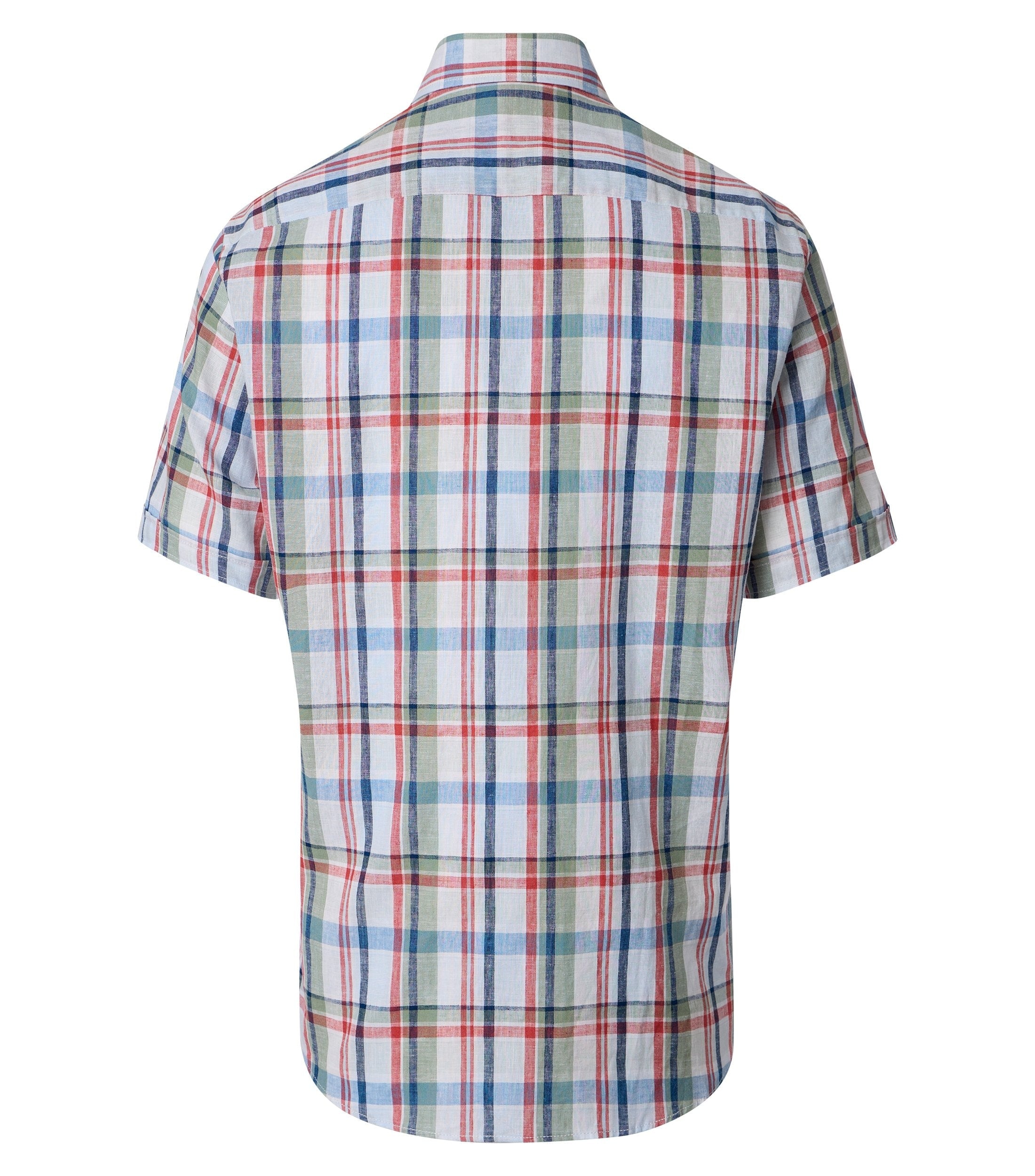 Casa Moda Herren Hemden kurz  Gruen