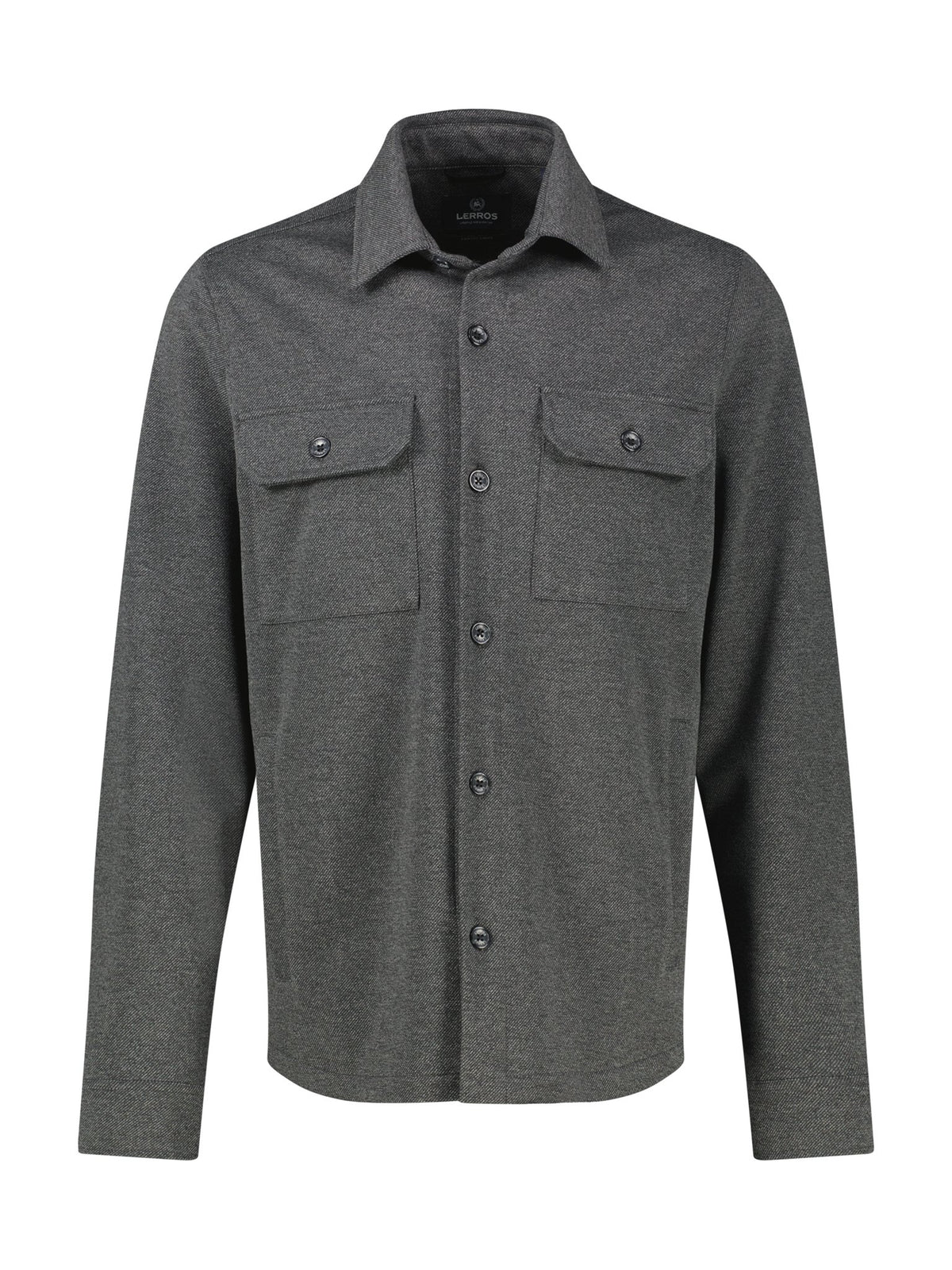 Lerros Herren Hemden Dark Graphite