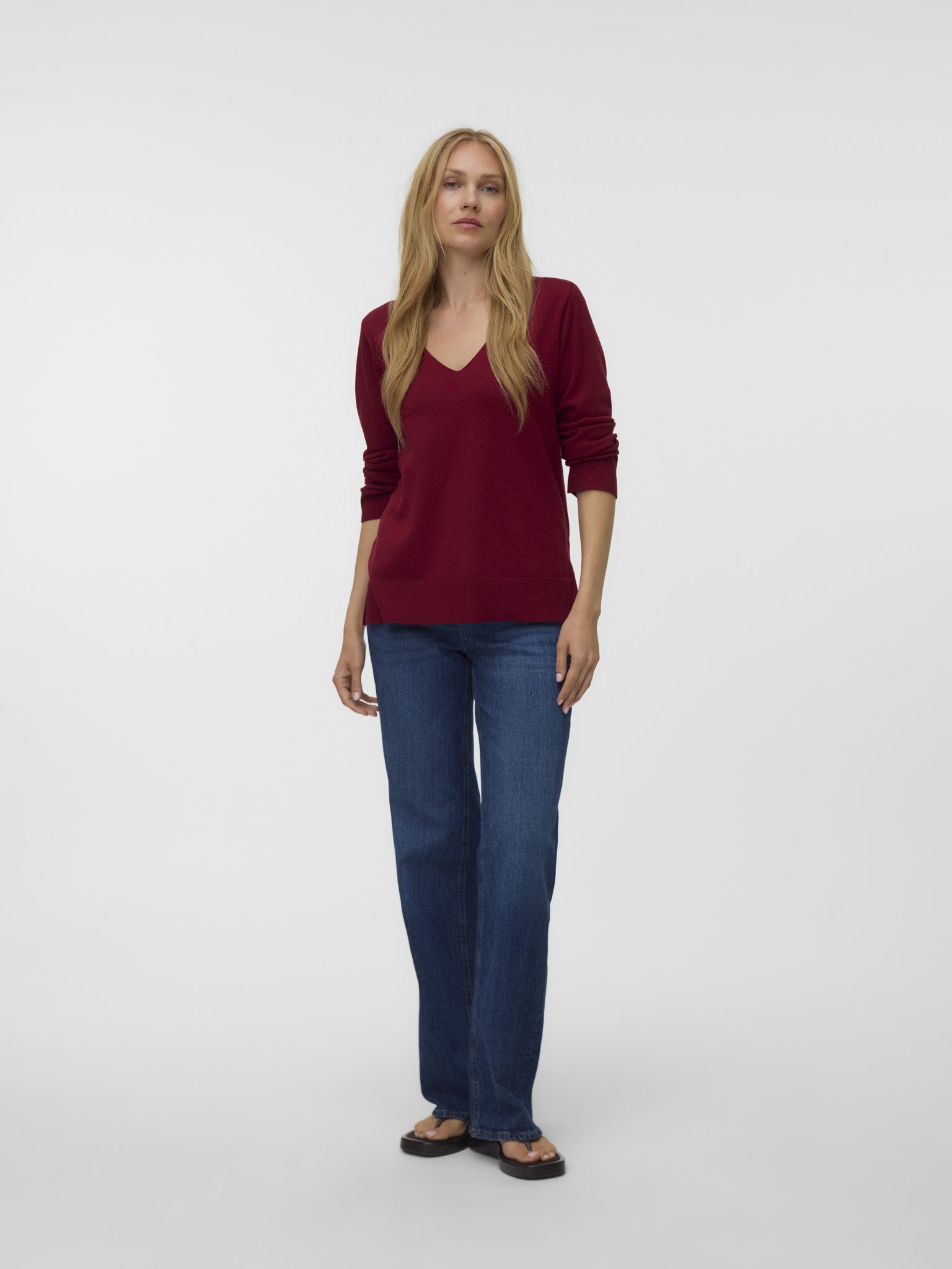Vero Moda Damen Pullover Biking Red