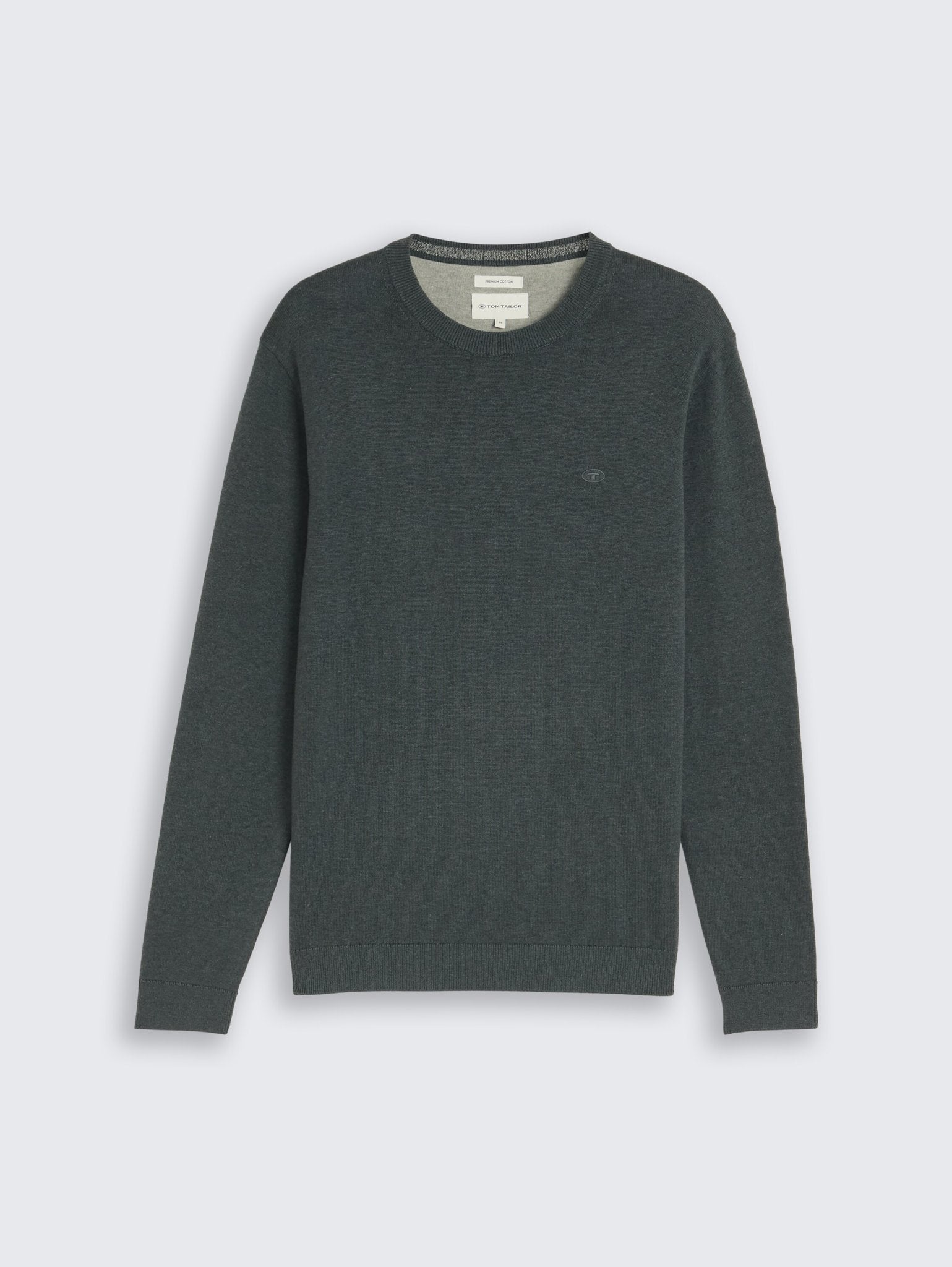 Tom Tailor Herren Pullover Darkest Olive M