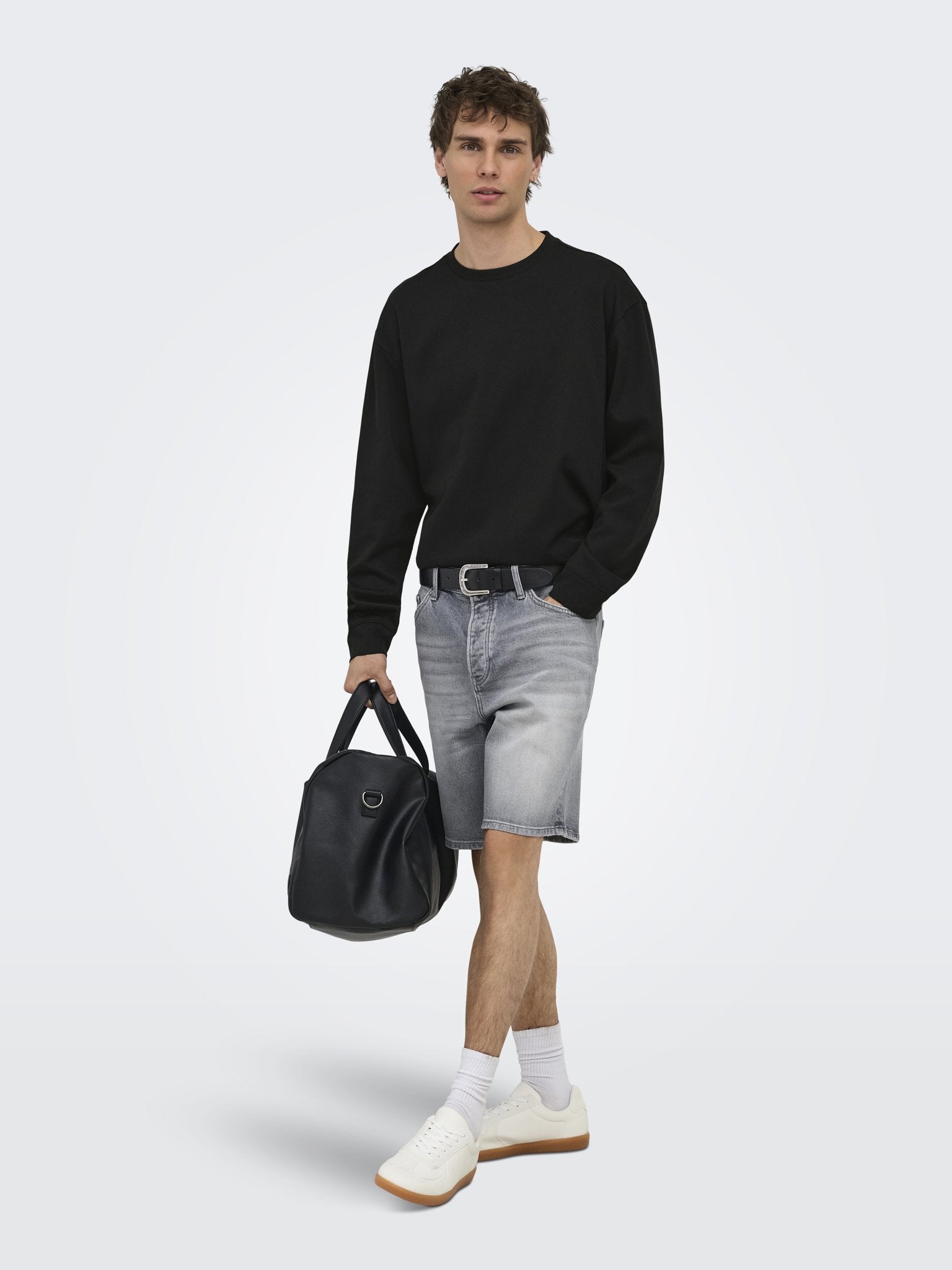 Only & Sons Herren T-Shirts kurz Black