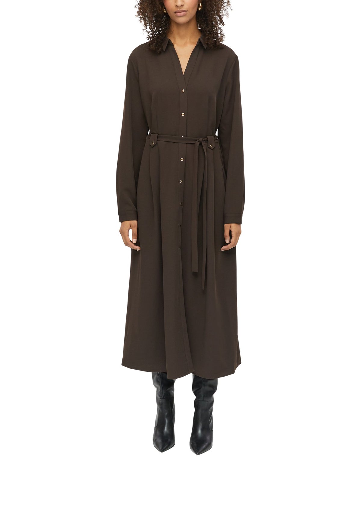 S. Oliver black Damen Kleider Brown