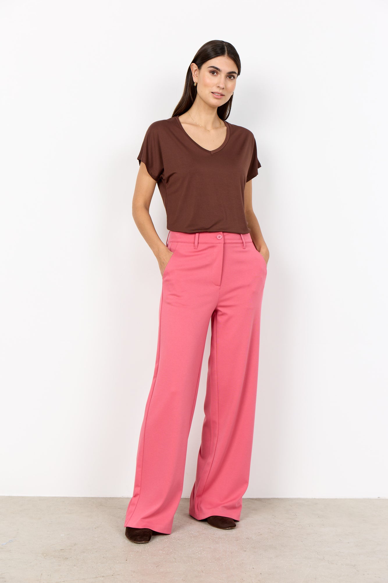 Soya Concept Damen T-Shirts Rocky Road