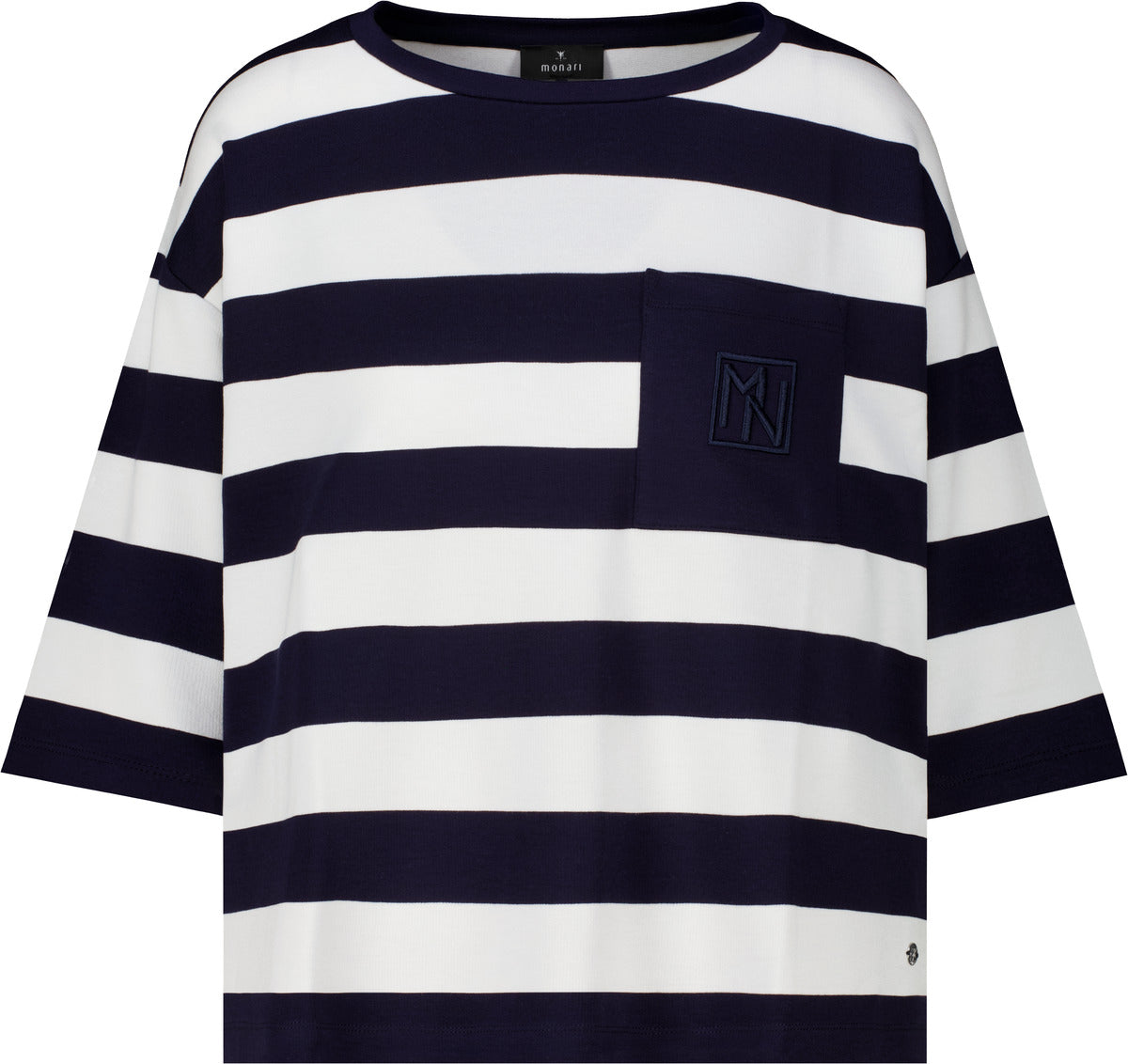 Monari Damen T-Shirts Marine Ring