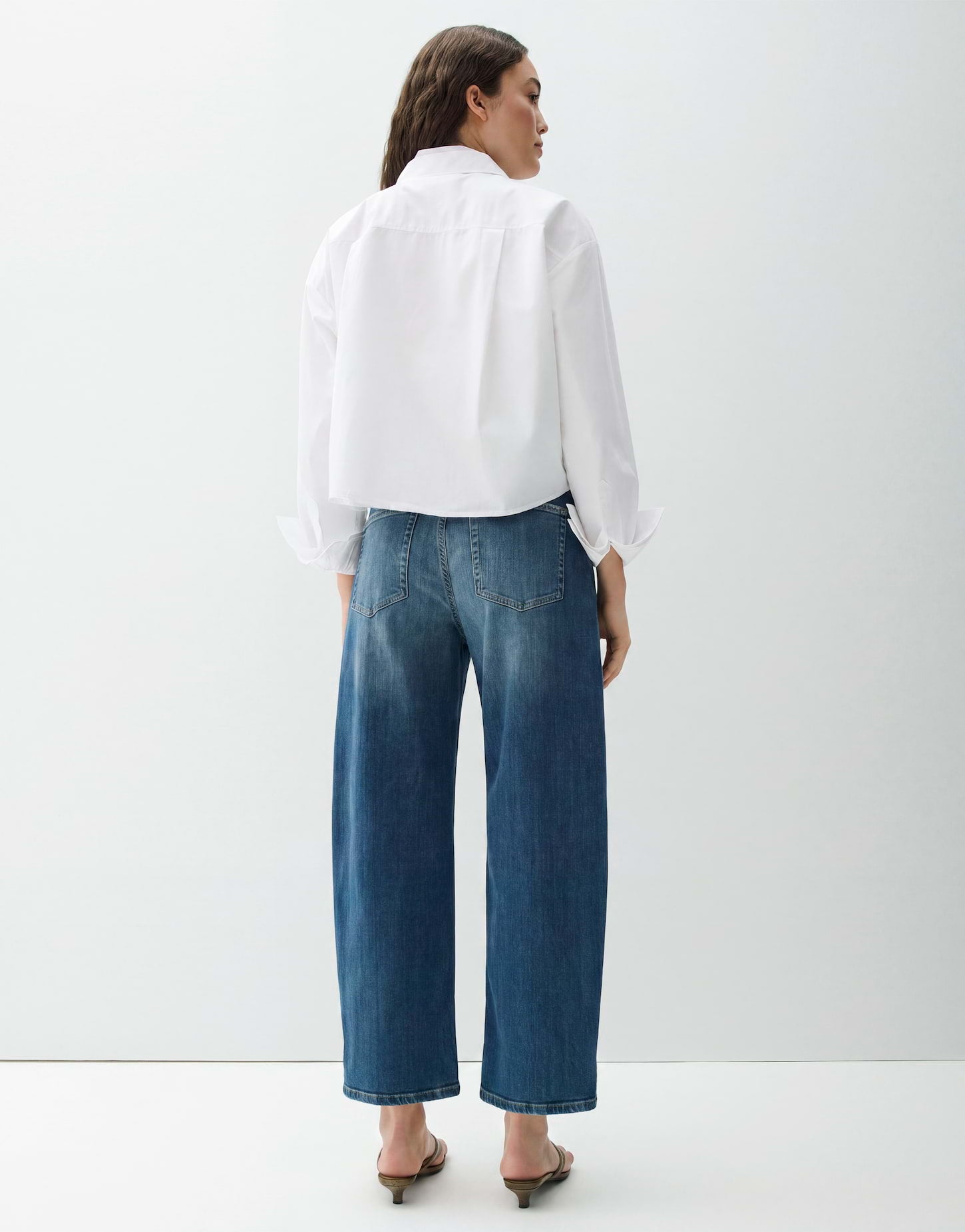 Opus Pants Damen Jeans  Dark Blue