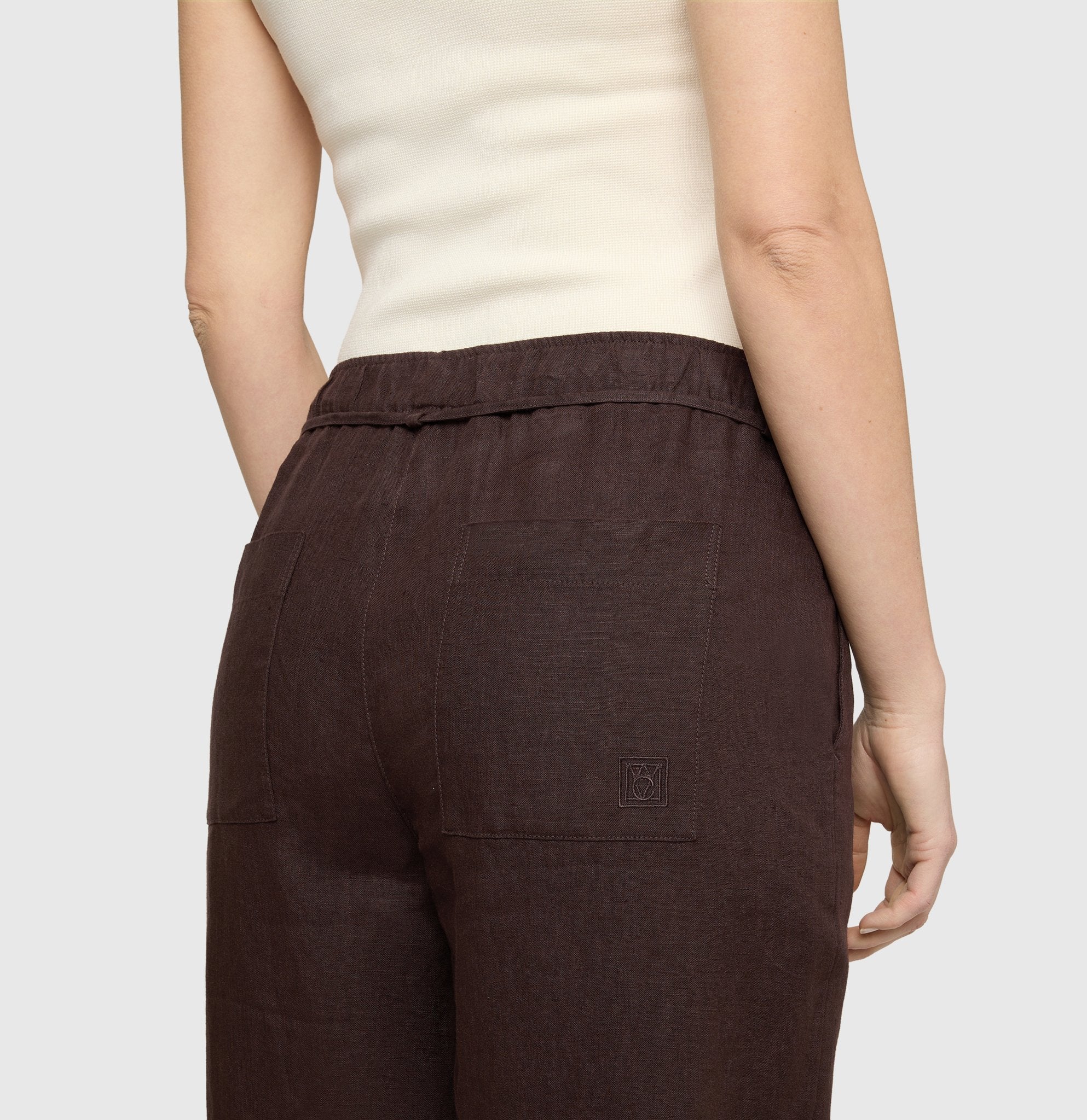 Mac Damen Hosen Truffle Brown