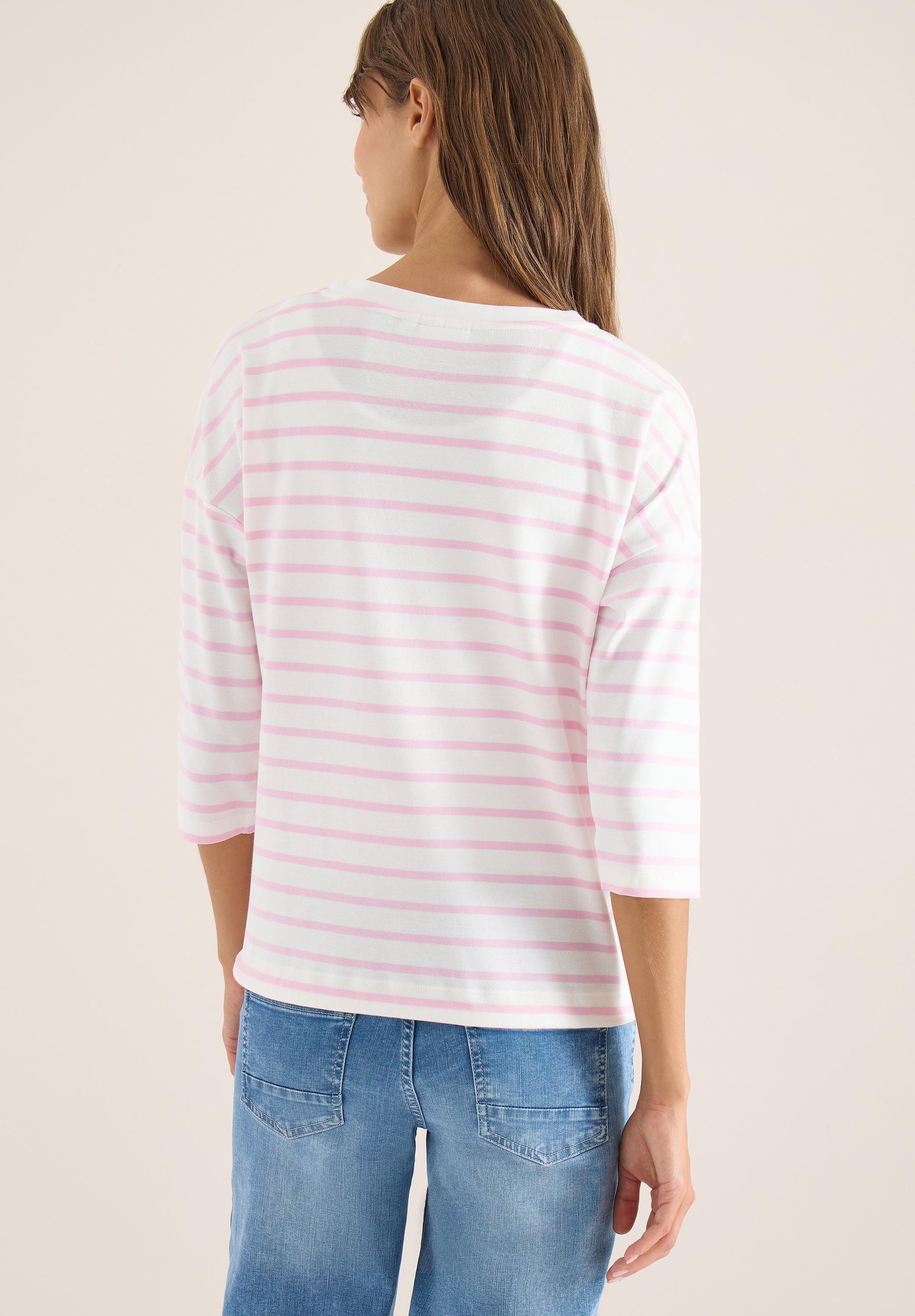 Cecil Damen T-Shirts Light Blu