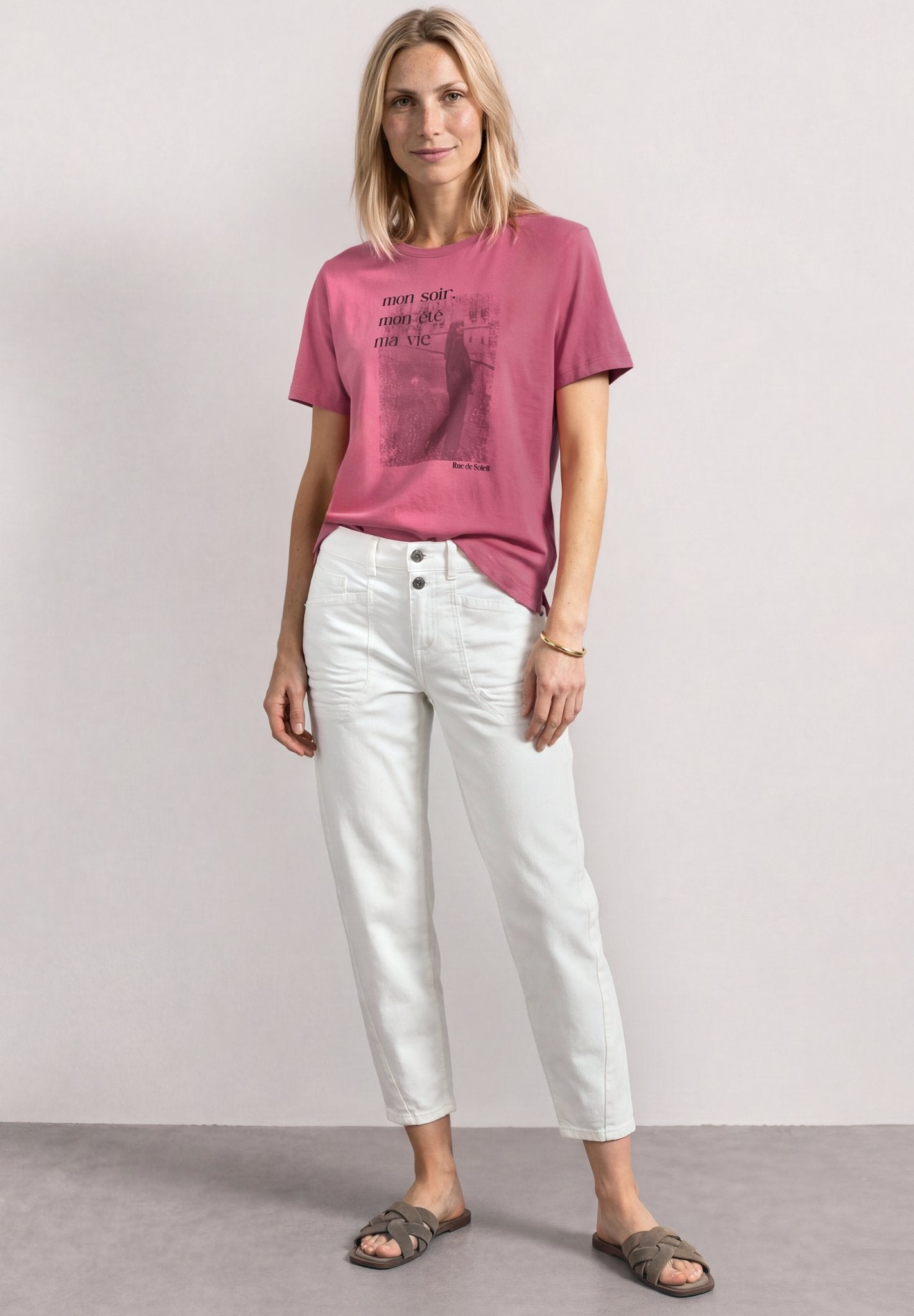 Street One Damen T-Shirts  Blush Ber