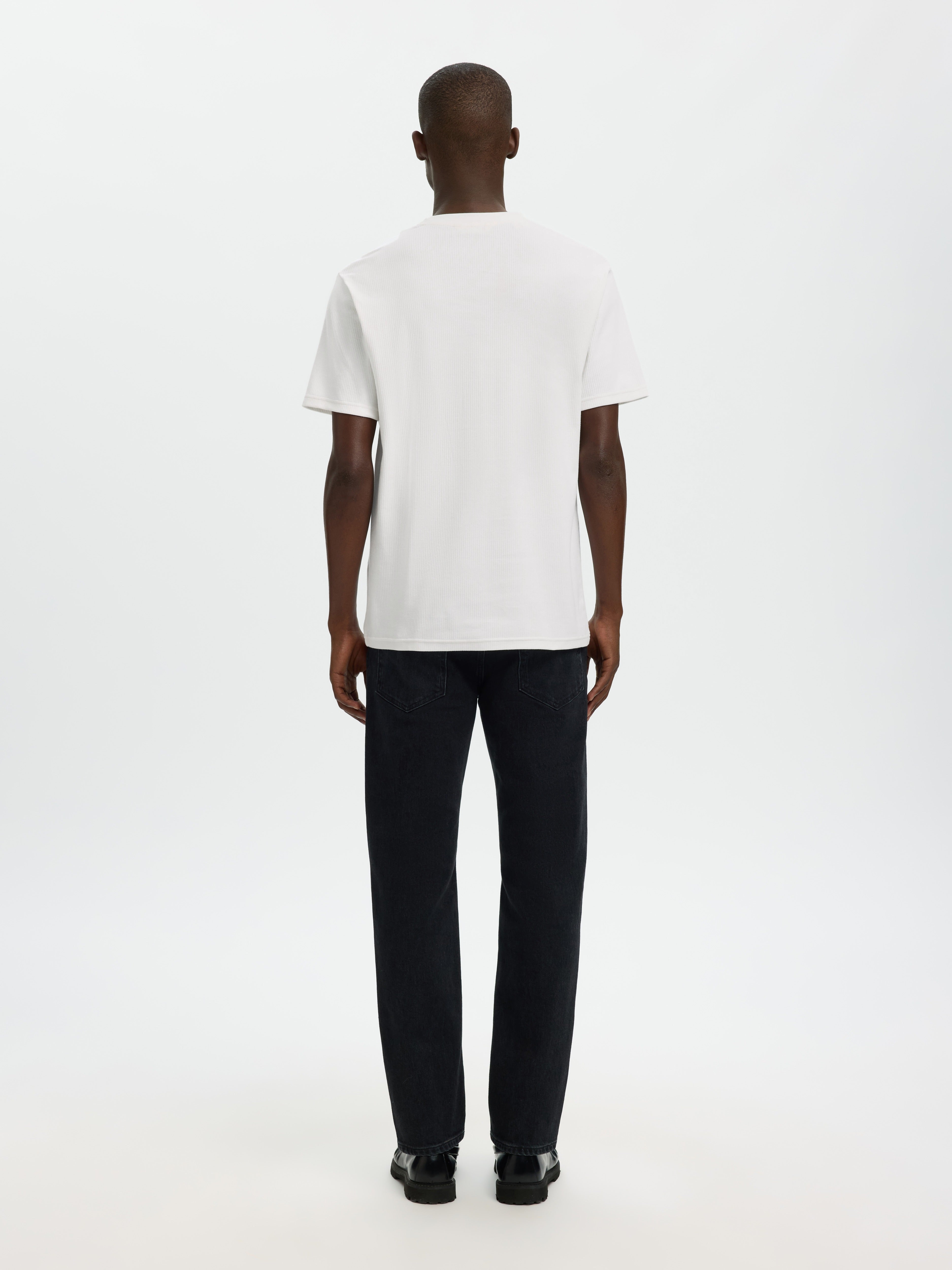 Selected homme Herren T-Shirts kurz  Bright W
