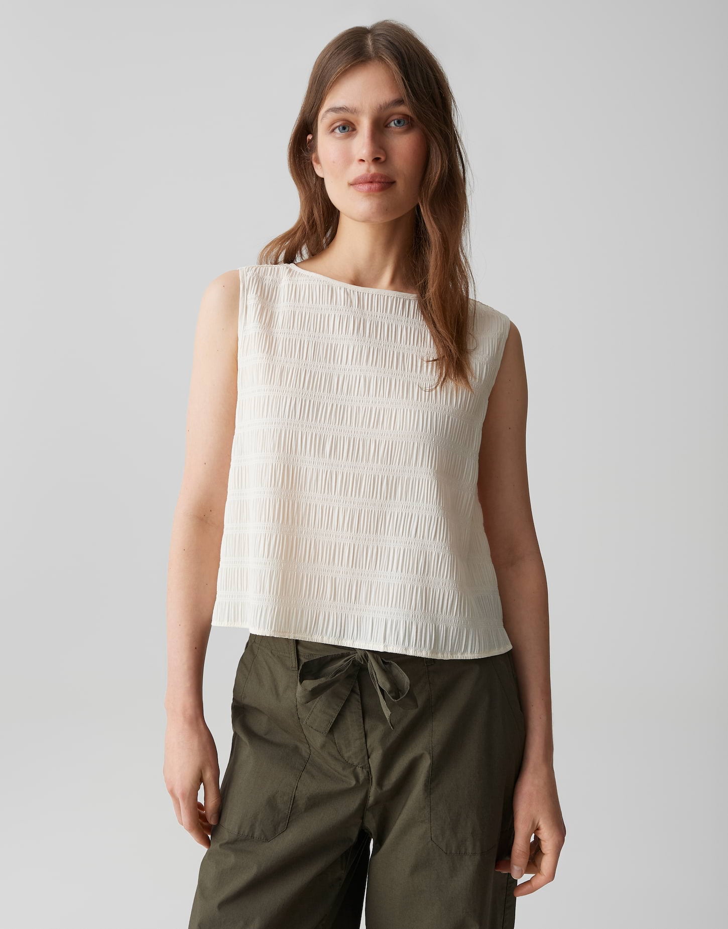 Opus Damen Blusen Light Cotton