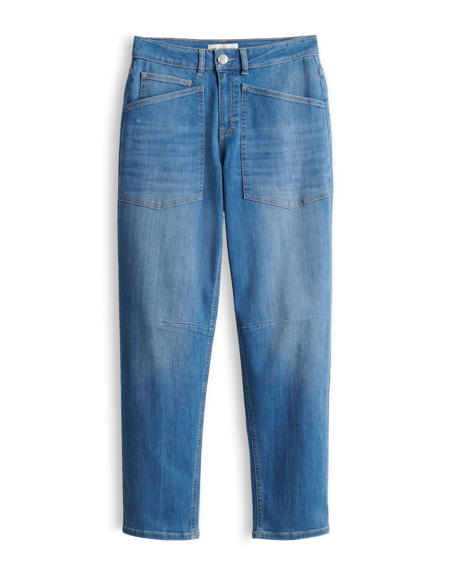 Opus Pants Damen Jeans  Mid Blue