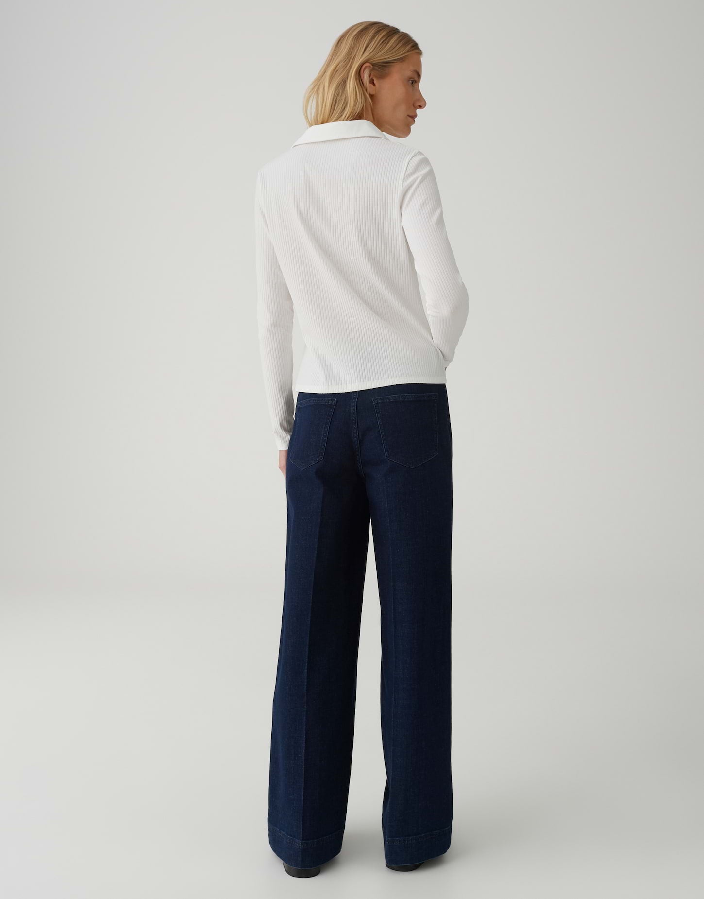 Opus Damen T-Shirts Milk