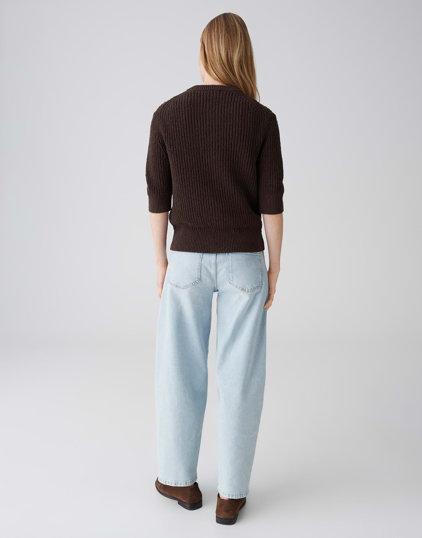 Opus Damen Pullover Coffee Bean