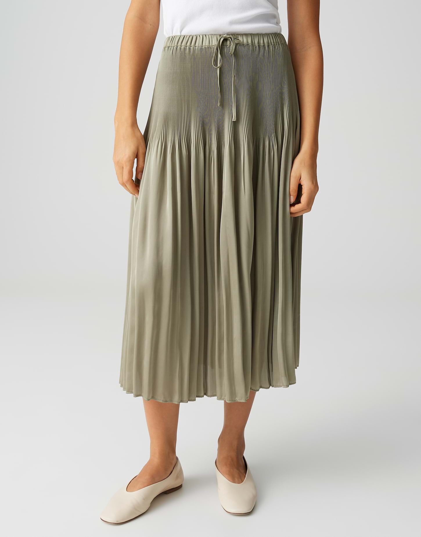 Opus Damen Rock Pale Olive