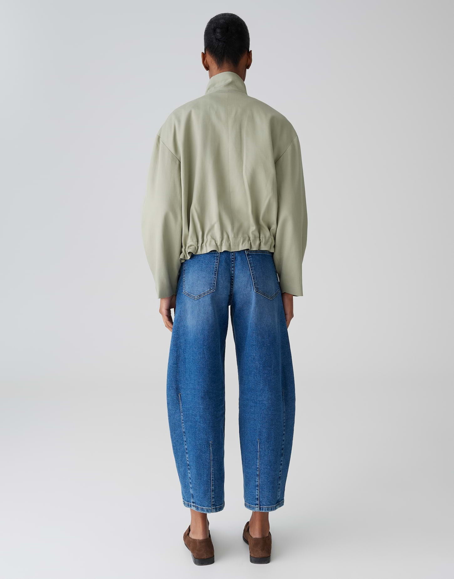 Opus Damen Blazer Pale Olive