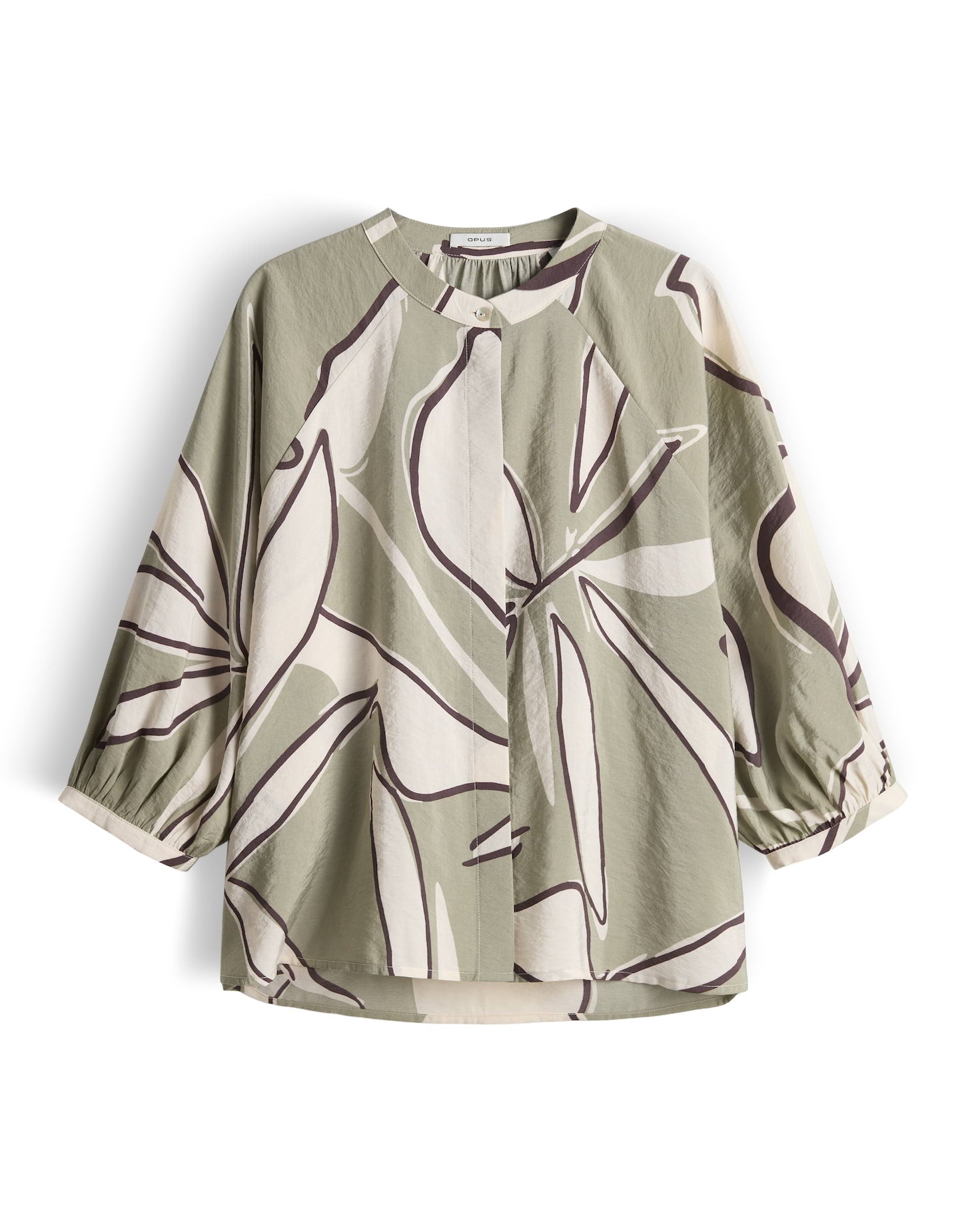 Opus Damen Blusen Pale Olive