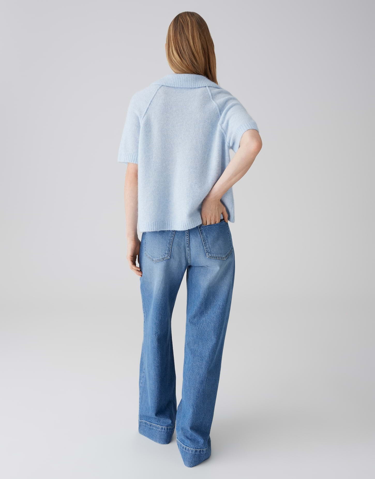 Opus Damen Pullover Seasalt