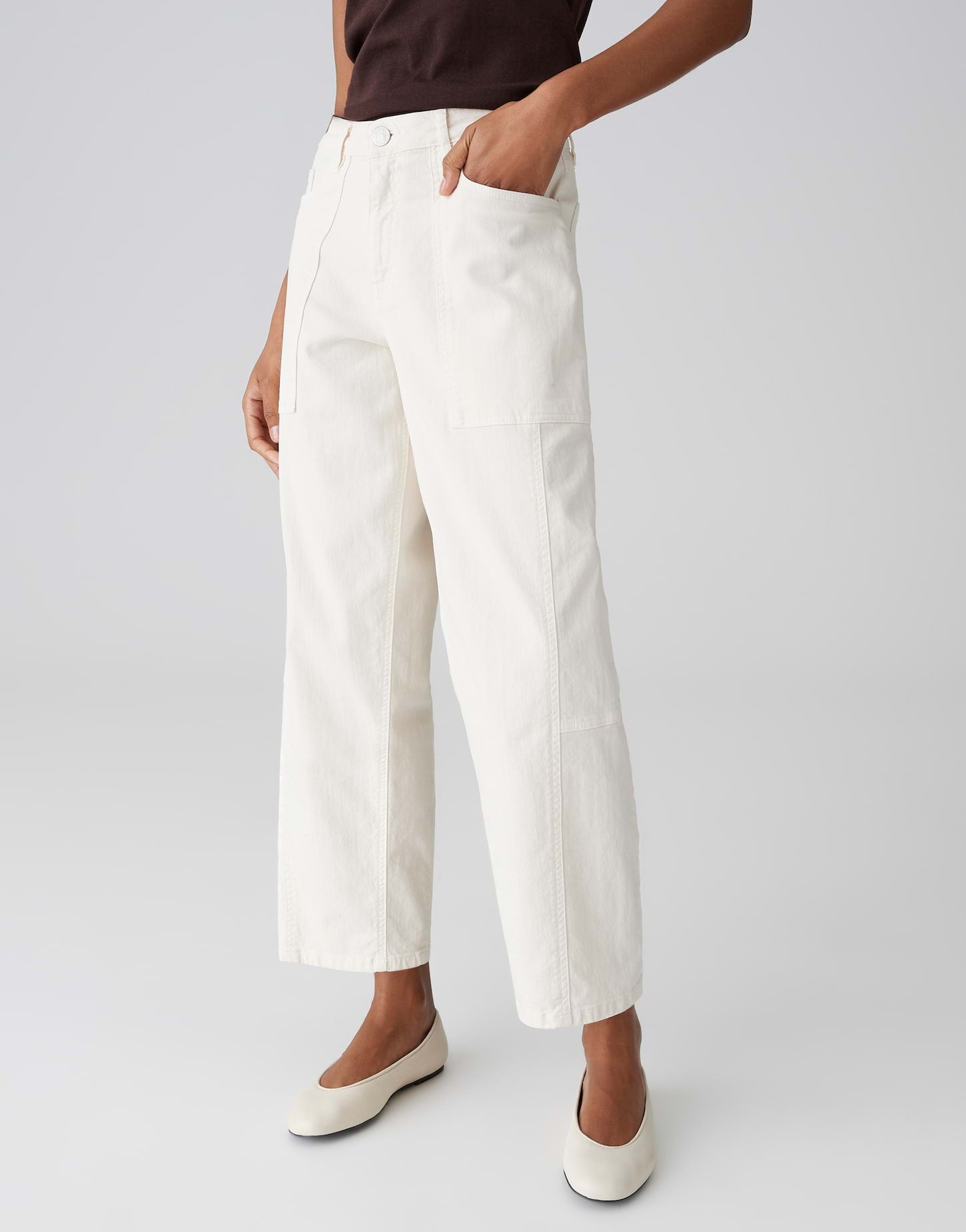 Opus Damen Jeans Milk