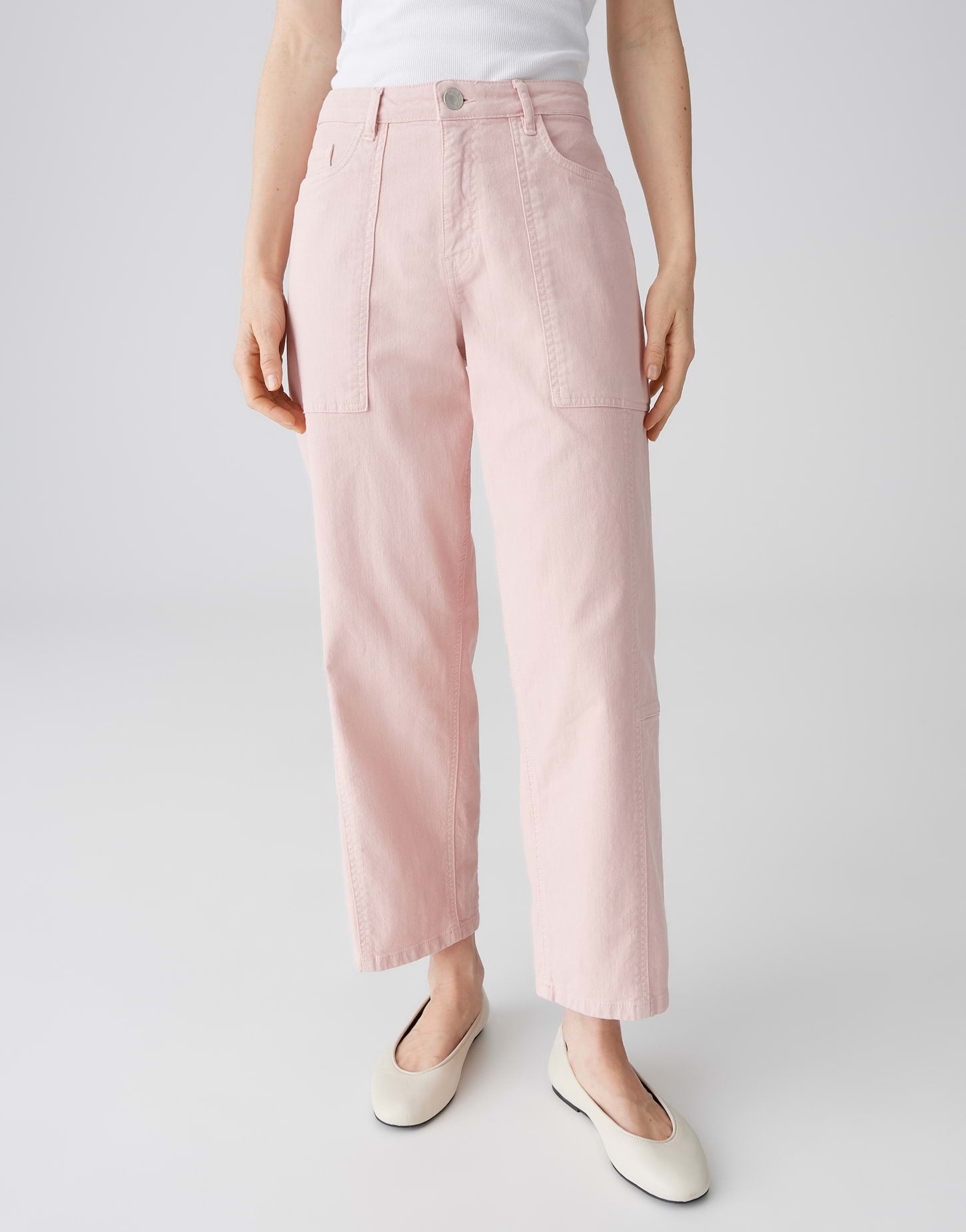 Opus Damen Jeans Rose Tint