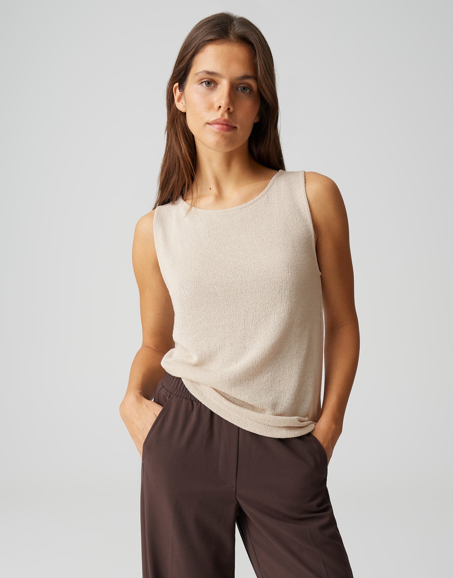Opus Damen T-Shirts Natural Glaze