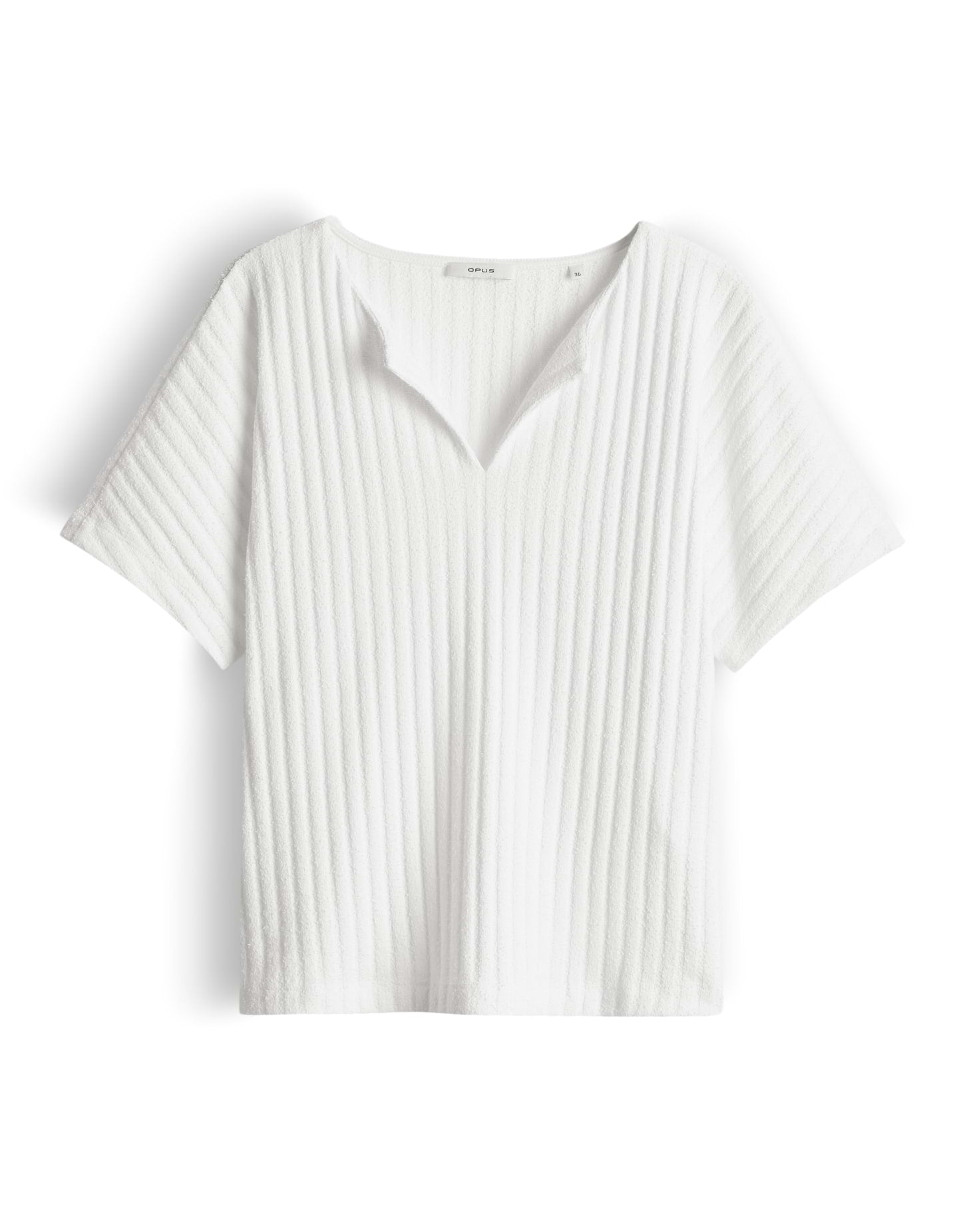 Opus Damen T-Shirts Milk