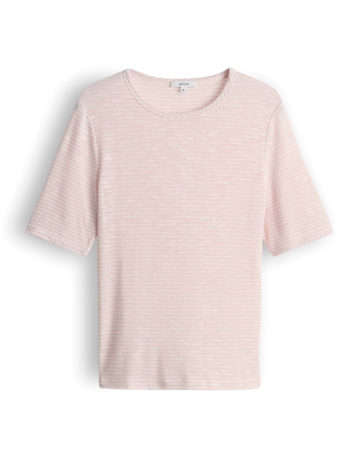 Opus Damen T-Shirts Rose Tint