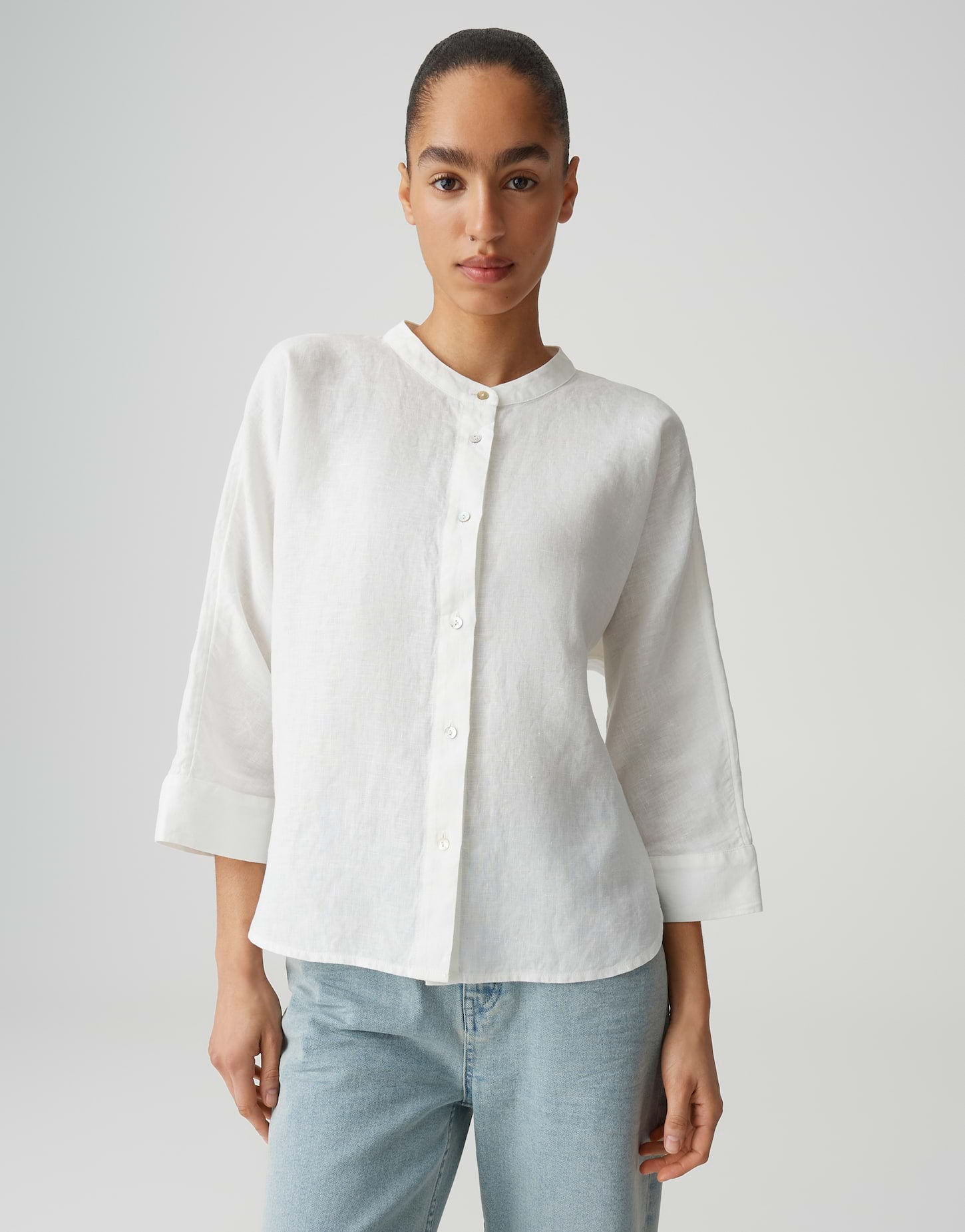 Opus Damen Blusen Milk