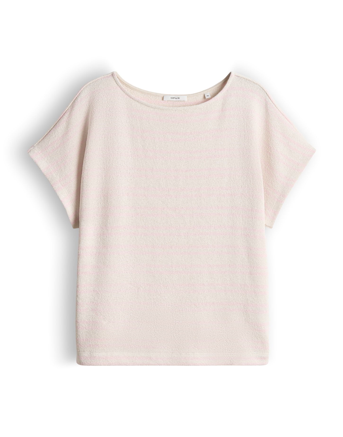 Opus Damen T-Shirts Rose Tint