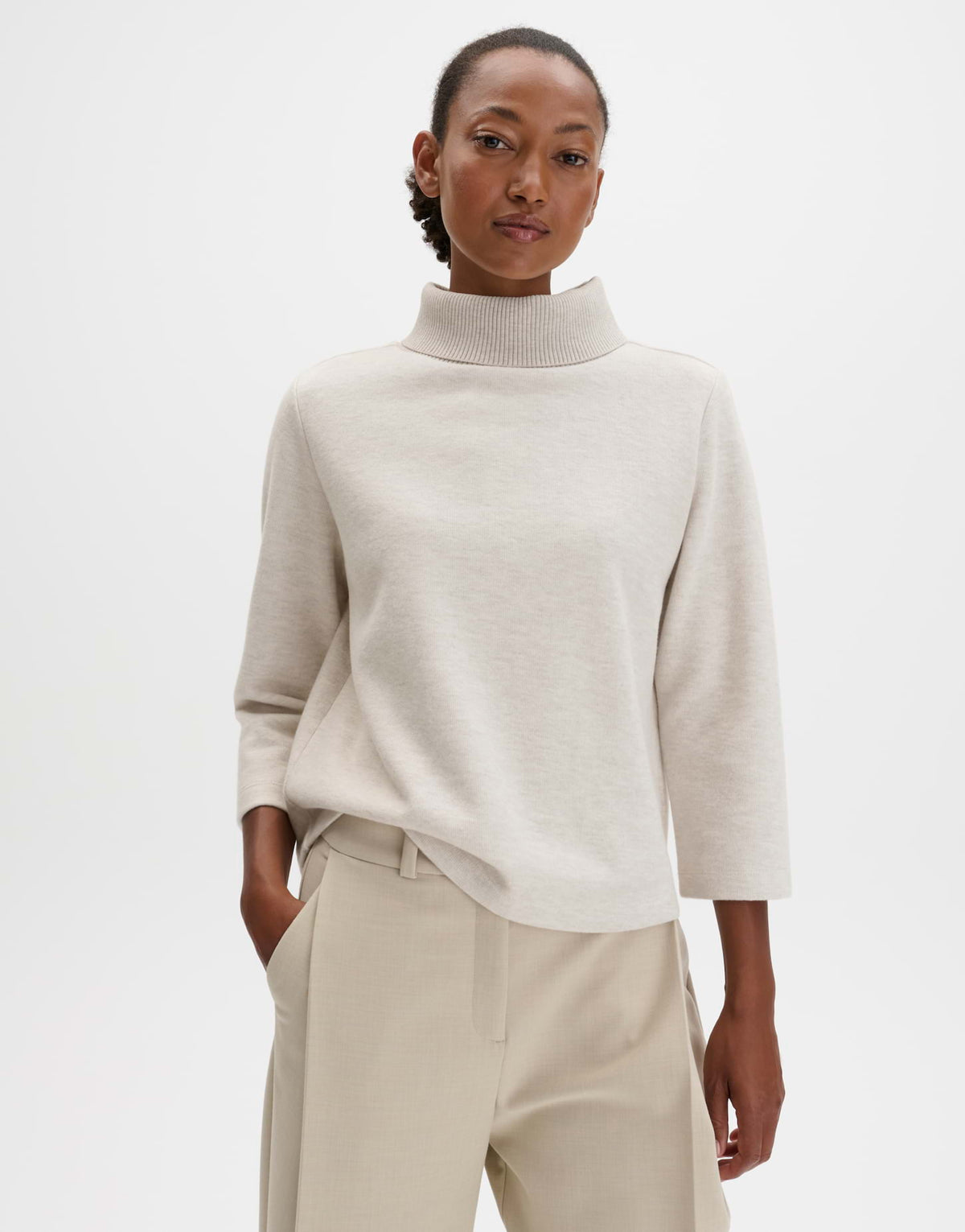 Someday Damen T-Shirts Mellow Mélange