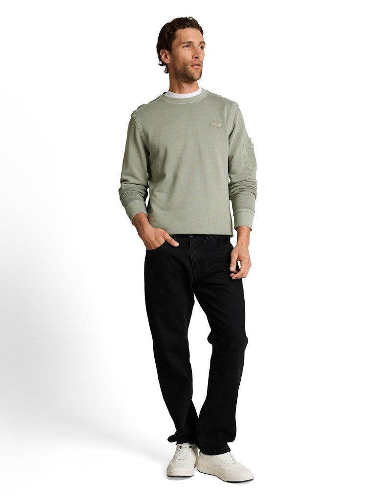 Tom Tailor Herren Sweatshirts Greyish Shadow