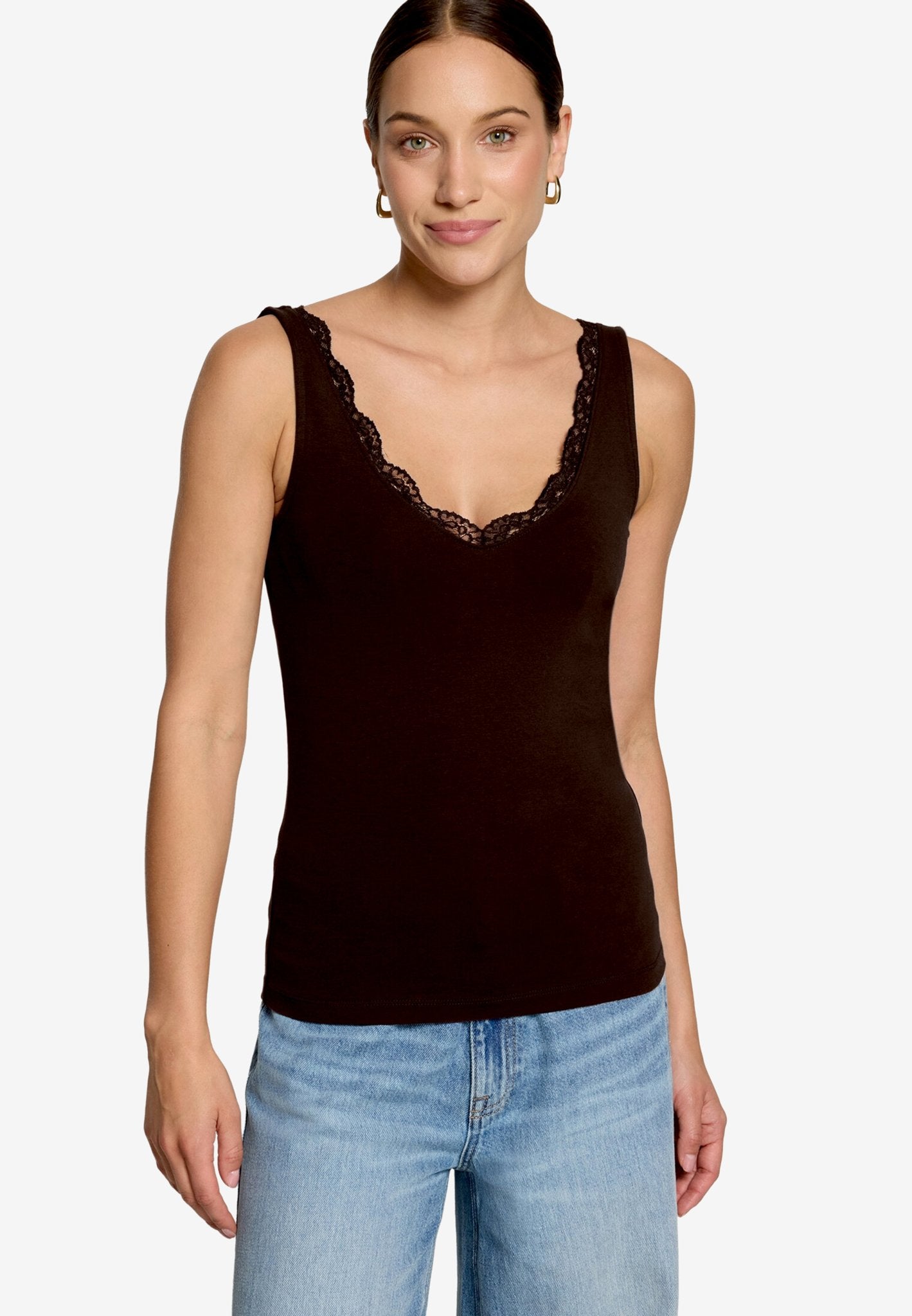 Zero Damen Blusen Chocolate Plum