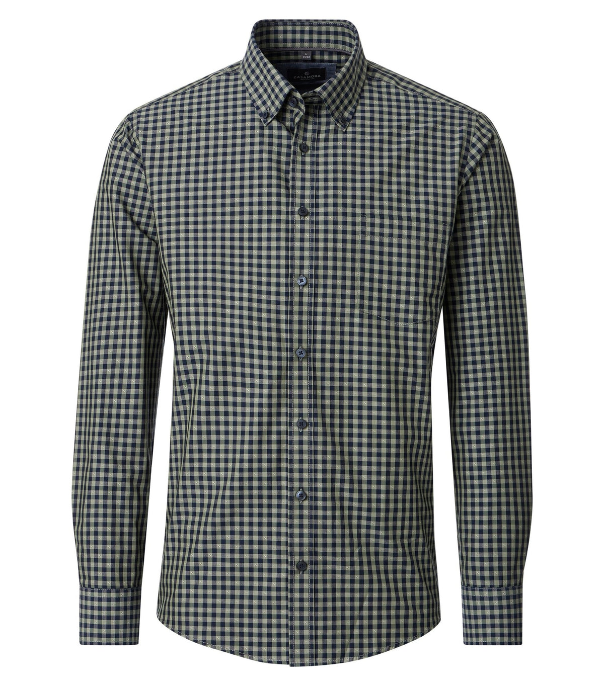 Casa Moda Herren Hemden  Gruen