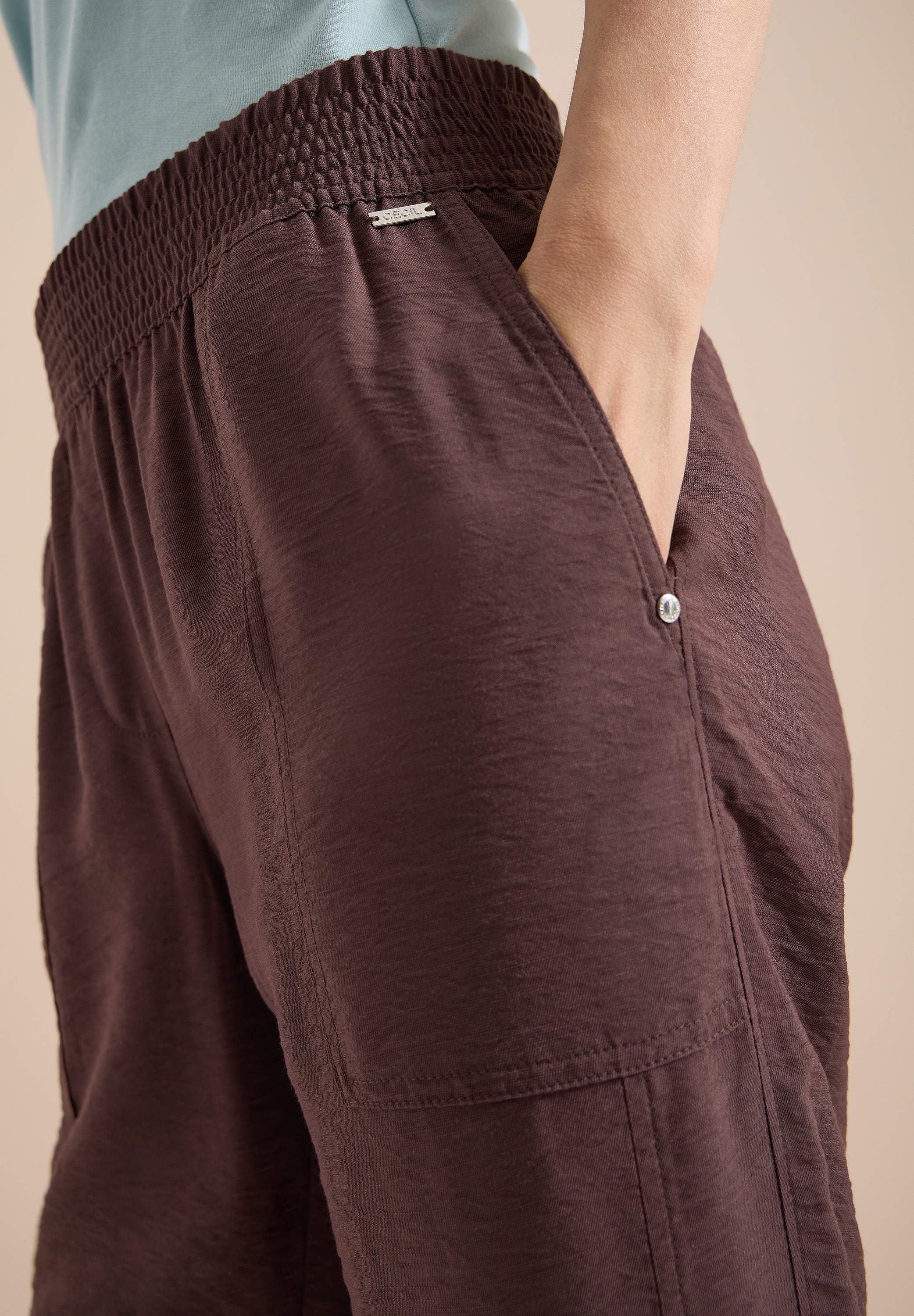 Cecil Damen Hosen  Brown Cac