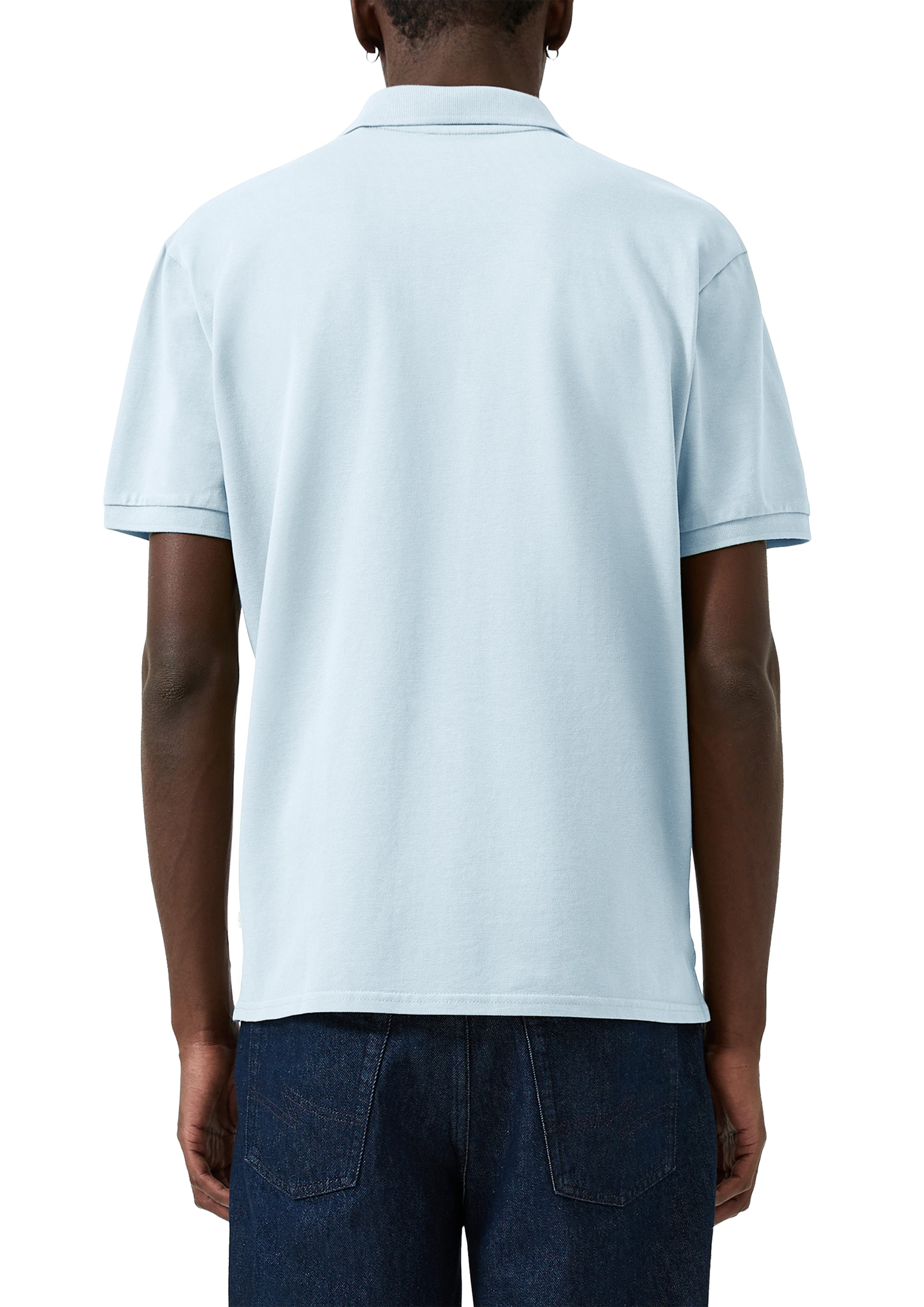 QS by S.Oliver Herren Polo-Shirts Blue